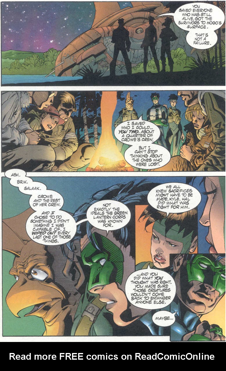 Read online Green Lantern vs. Aliens comic -  Issue #4 - 23