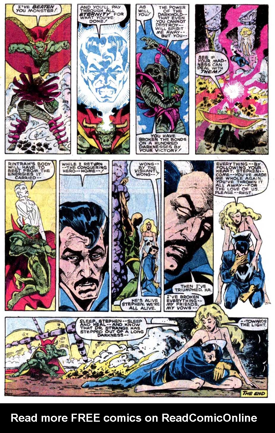 Read online Doctor Strange (1974) comic -  Issue #81 - 23