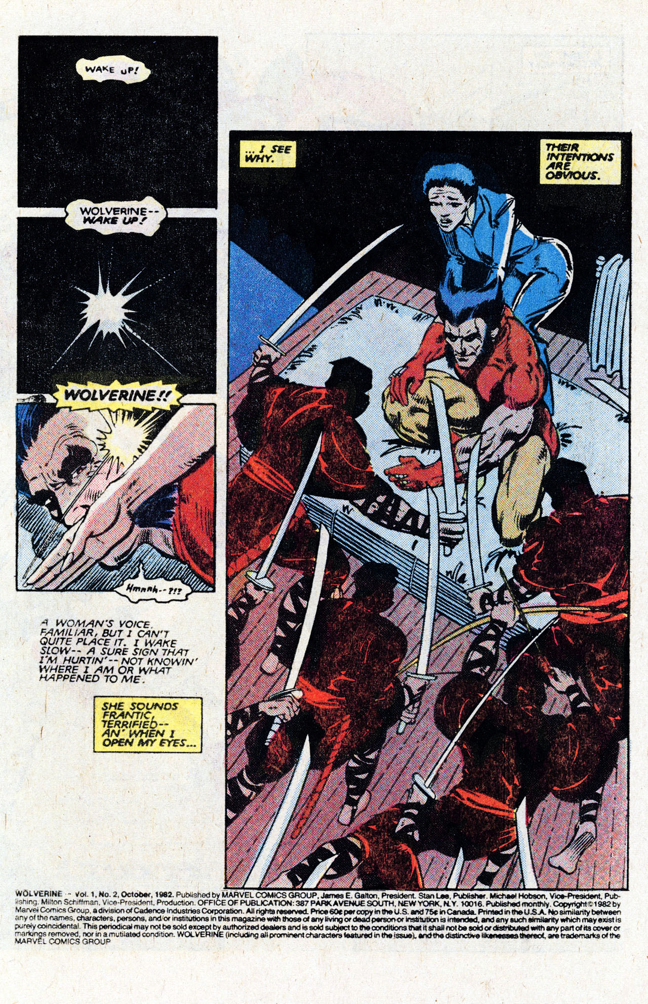 Read online Wolverine (1982) comic -  Issue #2 - 3