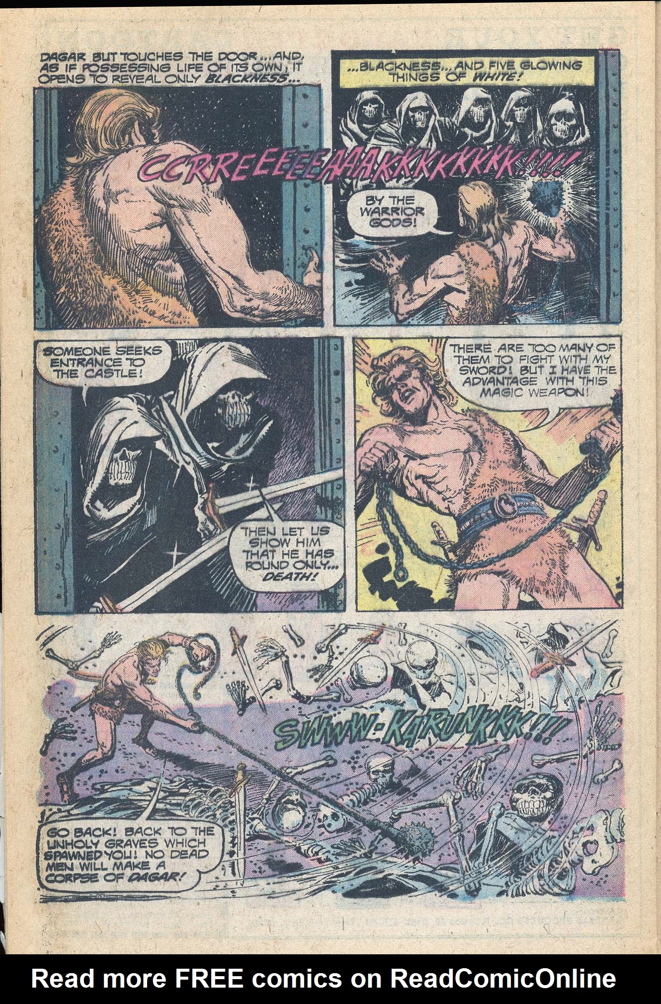 Read online Dagar the Invincible comic -  Issue #18 - 24