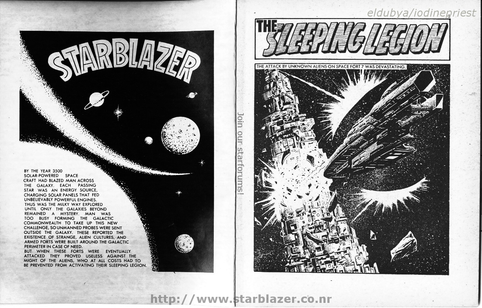 Read online Starblazer comic -  Issue #56 - 3