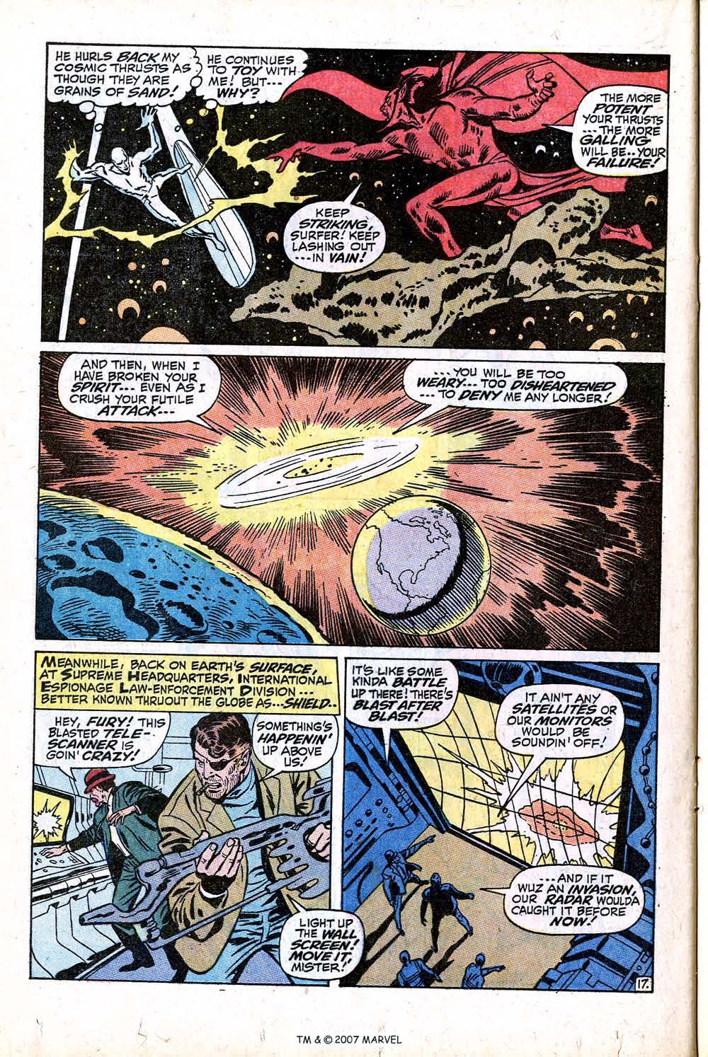 Read online Silver Surfer (1968) comic -  Issue #16 - 24