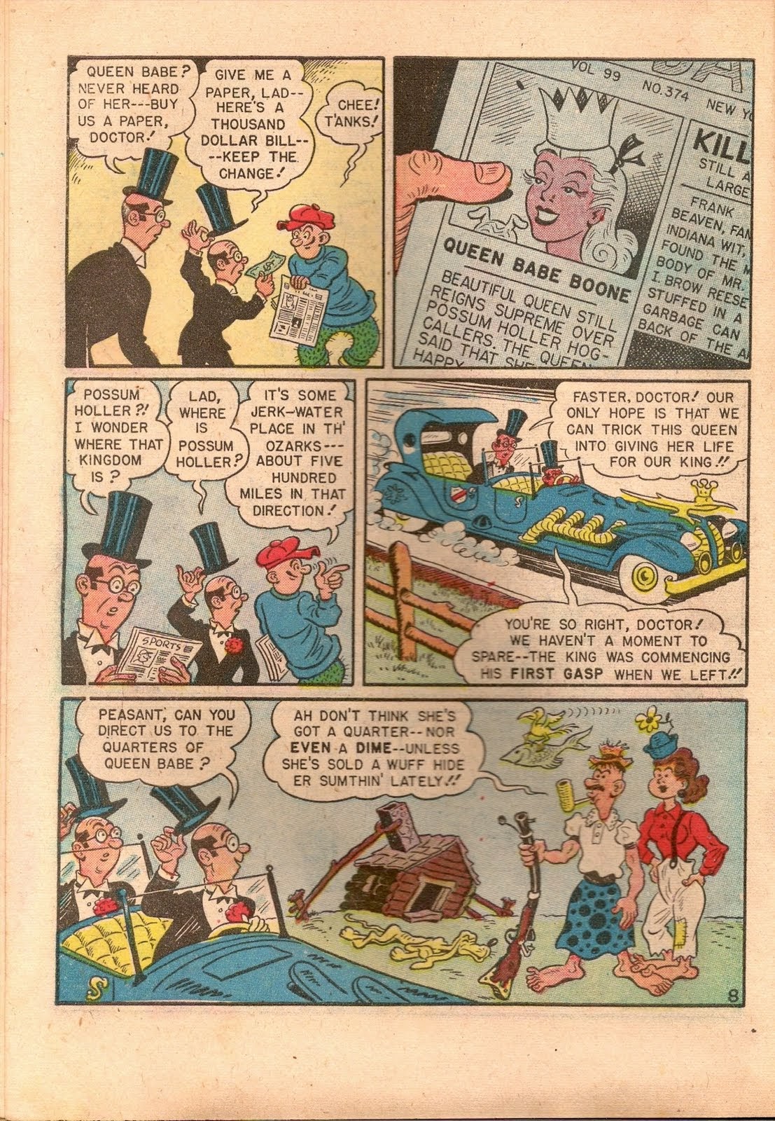 Read online Babe (1948) comic -  Issue #3 - 8