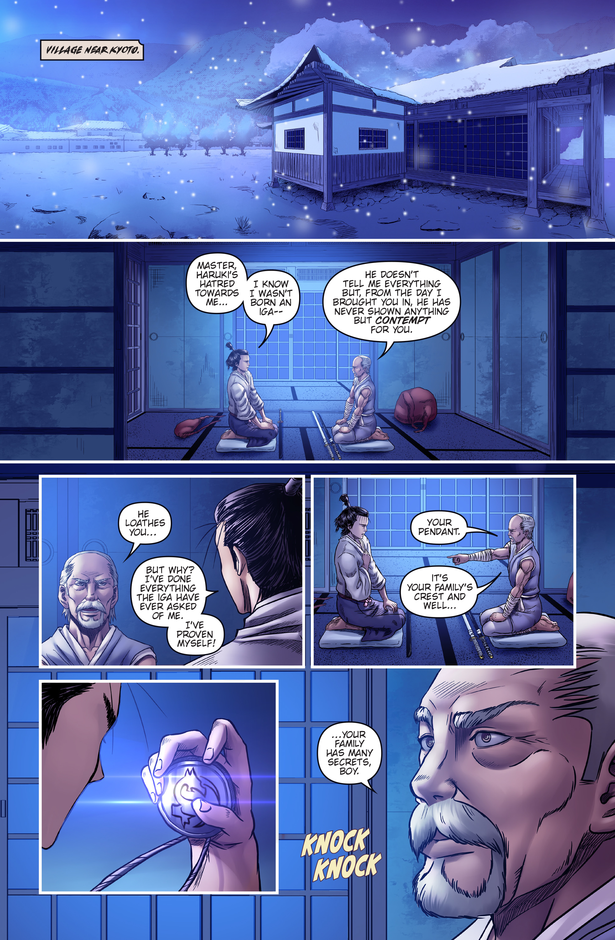 Read online Honor and Curse comic -  Issue #5 - 8