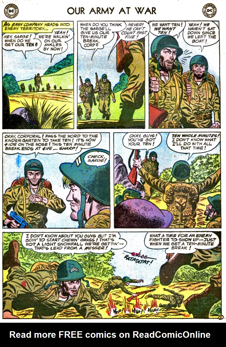 Read online Our Army at War (1952) comic -  Issue #57 - 4