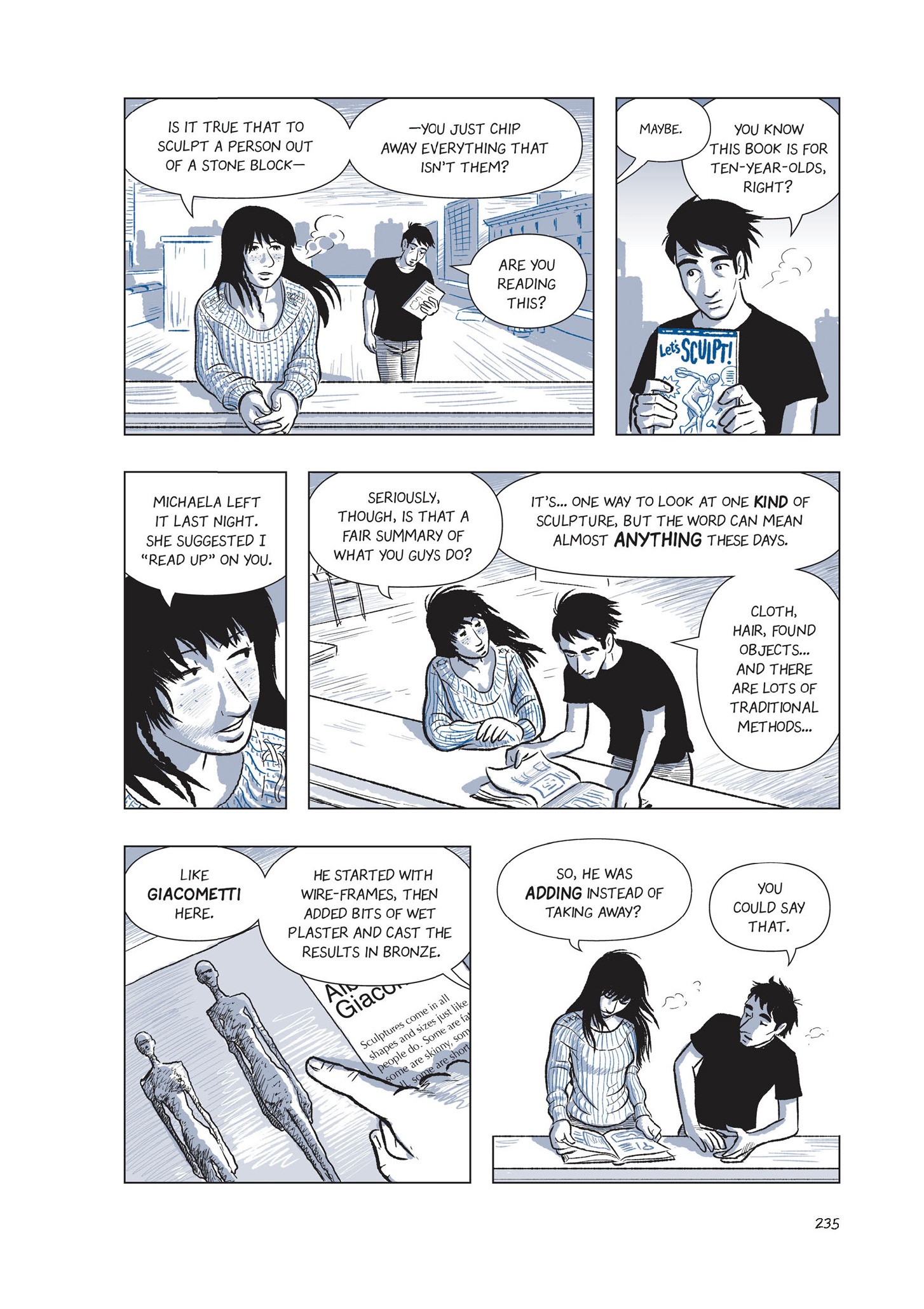 Read online The Sculptor comic -  Issue # Part 2 - 104