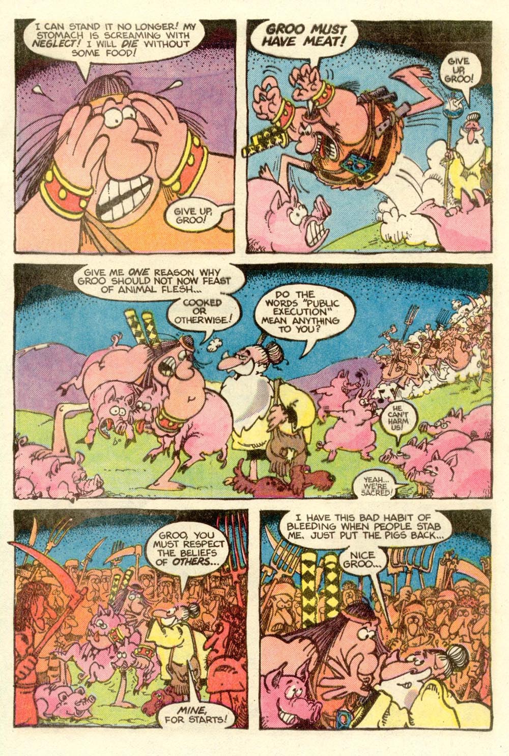 Read online Sergio Aragonés Groo the Wanderer comic -  Issue #9 - 11