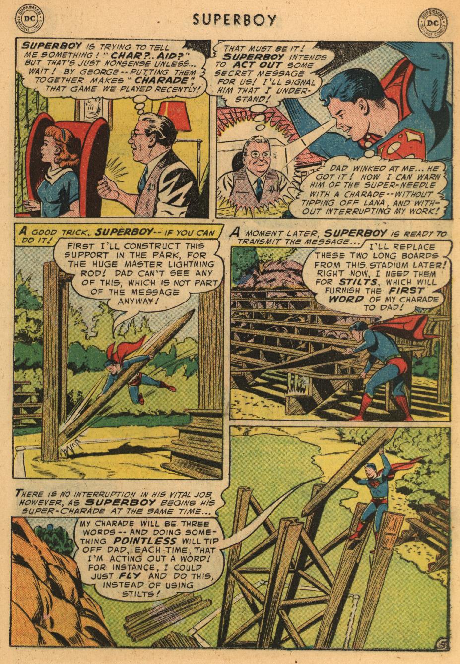 Read online Superboy (1949) comic -  Issue #45 - 14