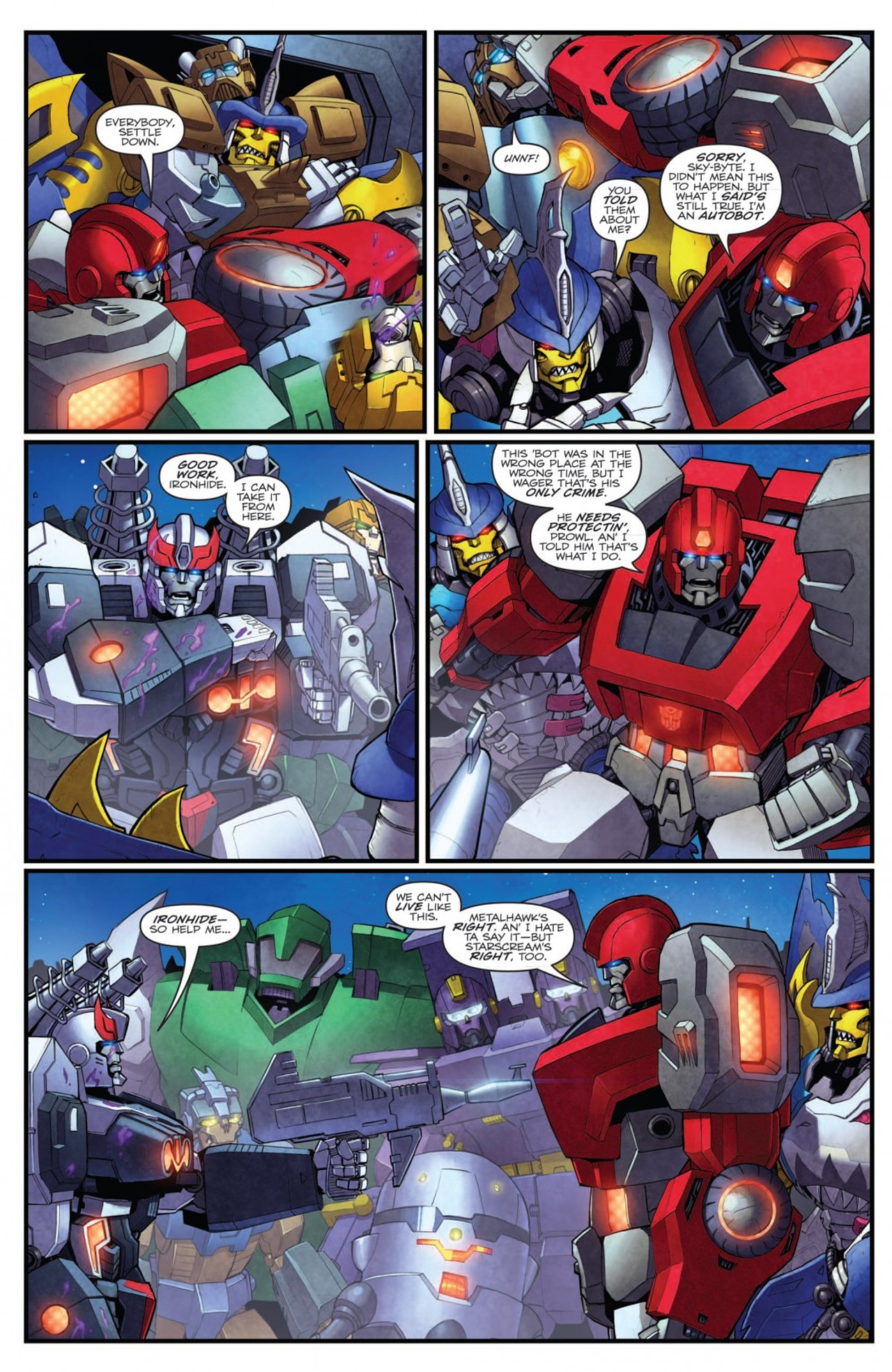 Read online Transformers: Robots In Disguise (2012) comic -  Issue #5 - 23