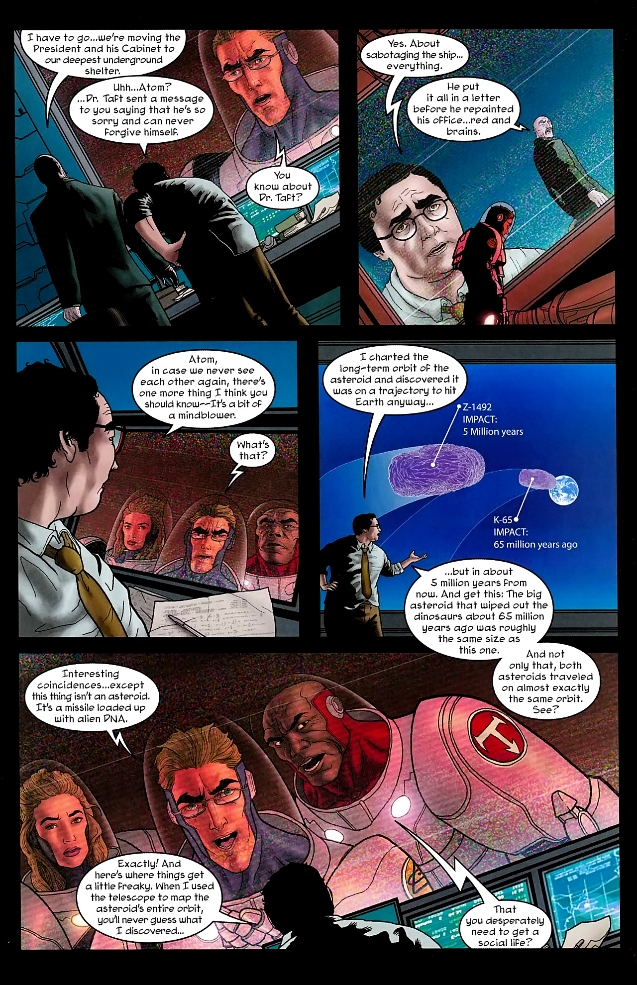Read online Zero-G comic -  Issue #4 - 5
