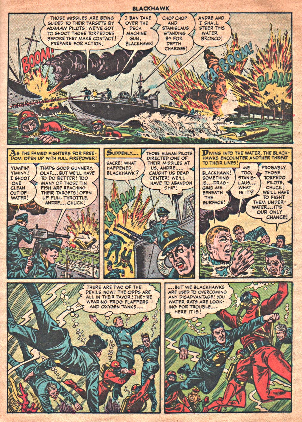 Read online Blackhawk (1957) comic -  Issue #86 - 5