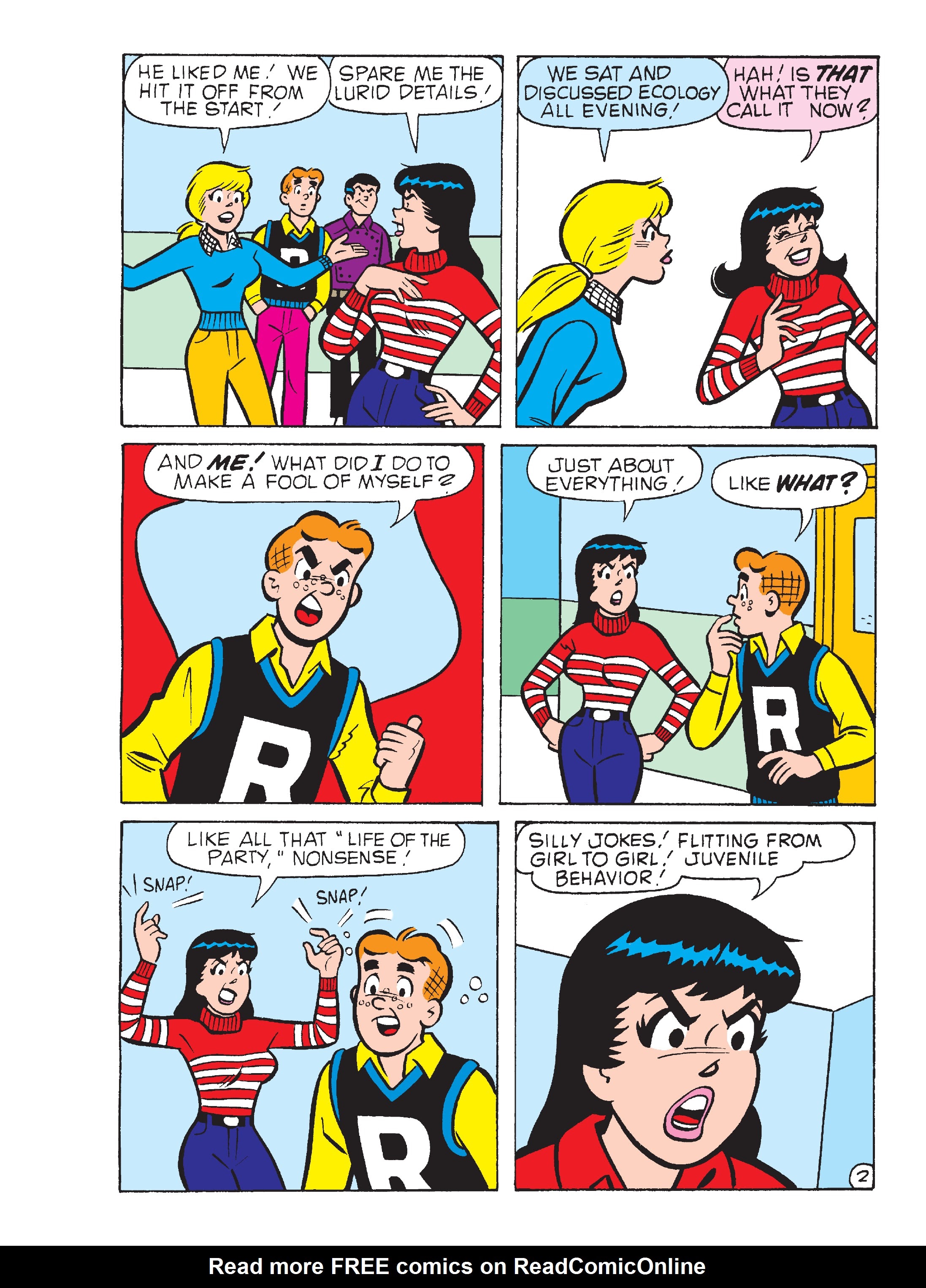 Read online World of Betty & Veronica Digest comic -  Issue #2 - 151