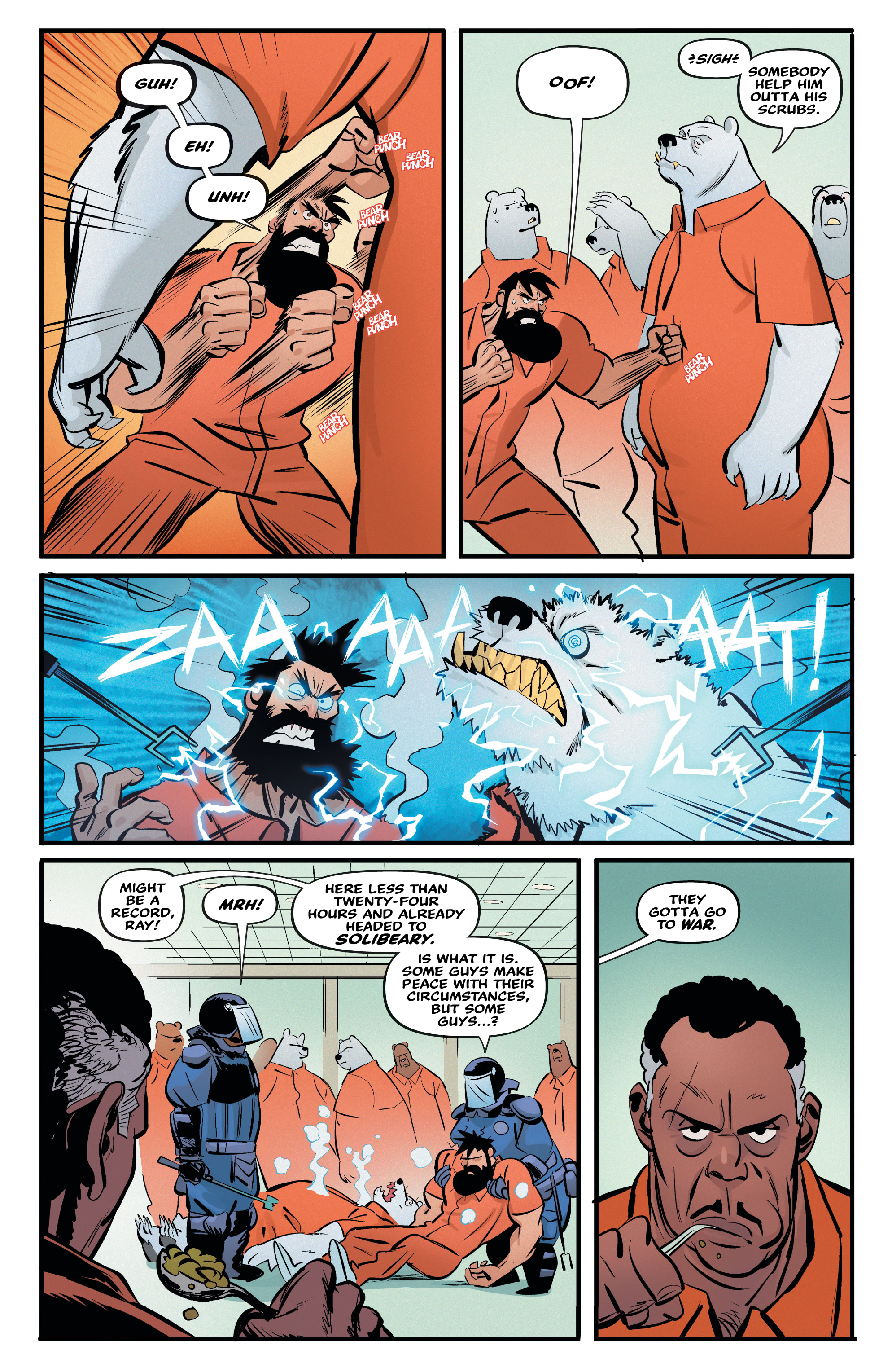 Read online Shirtless Bear-Fighter! 2 comic -  Issue #4 - 6