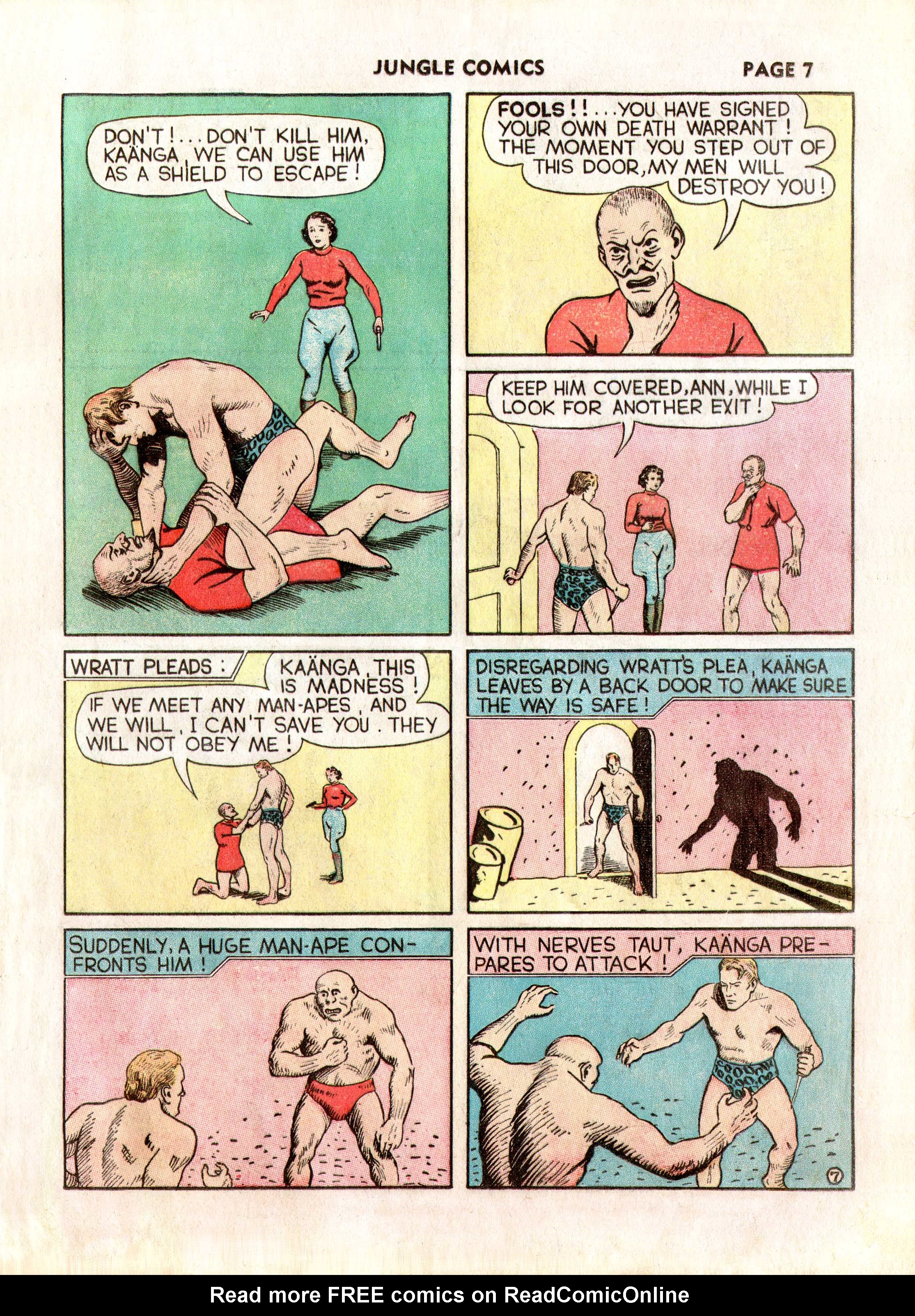 Read online Jungle Comics comic -  Issue #2 - 9