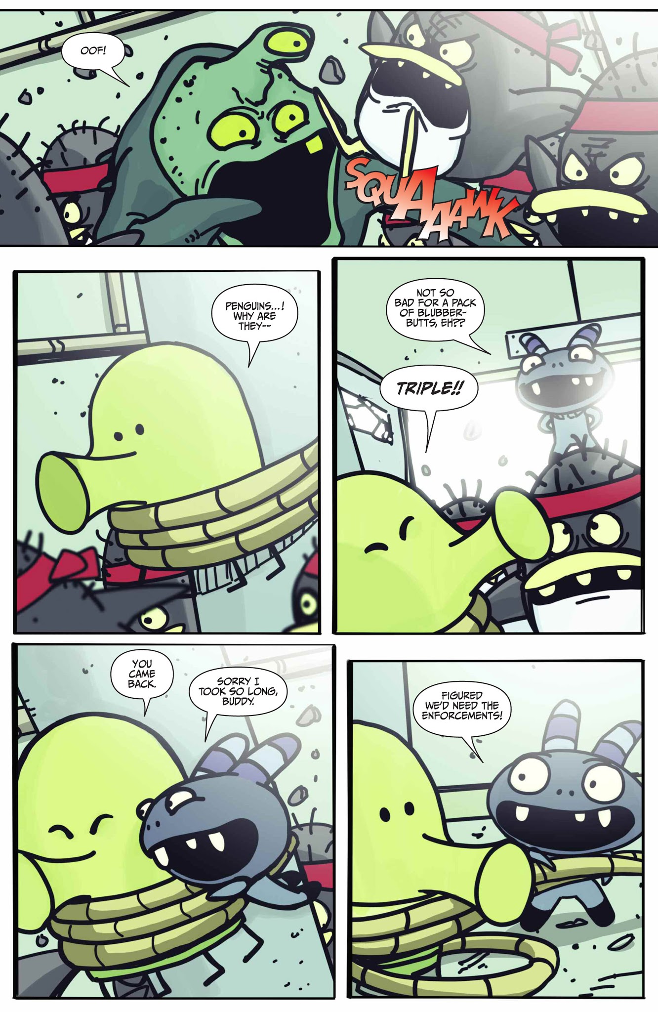 Read online Doodle Jump Comics comic -  Issue #6 - 13