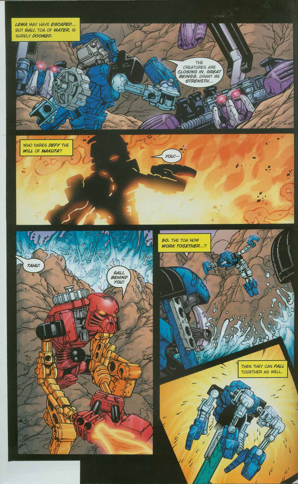 Read online Bionicle comic -  Issue #3 - 6