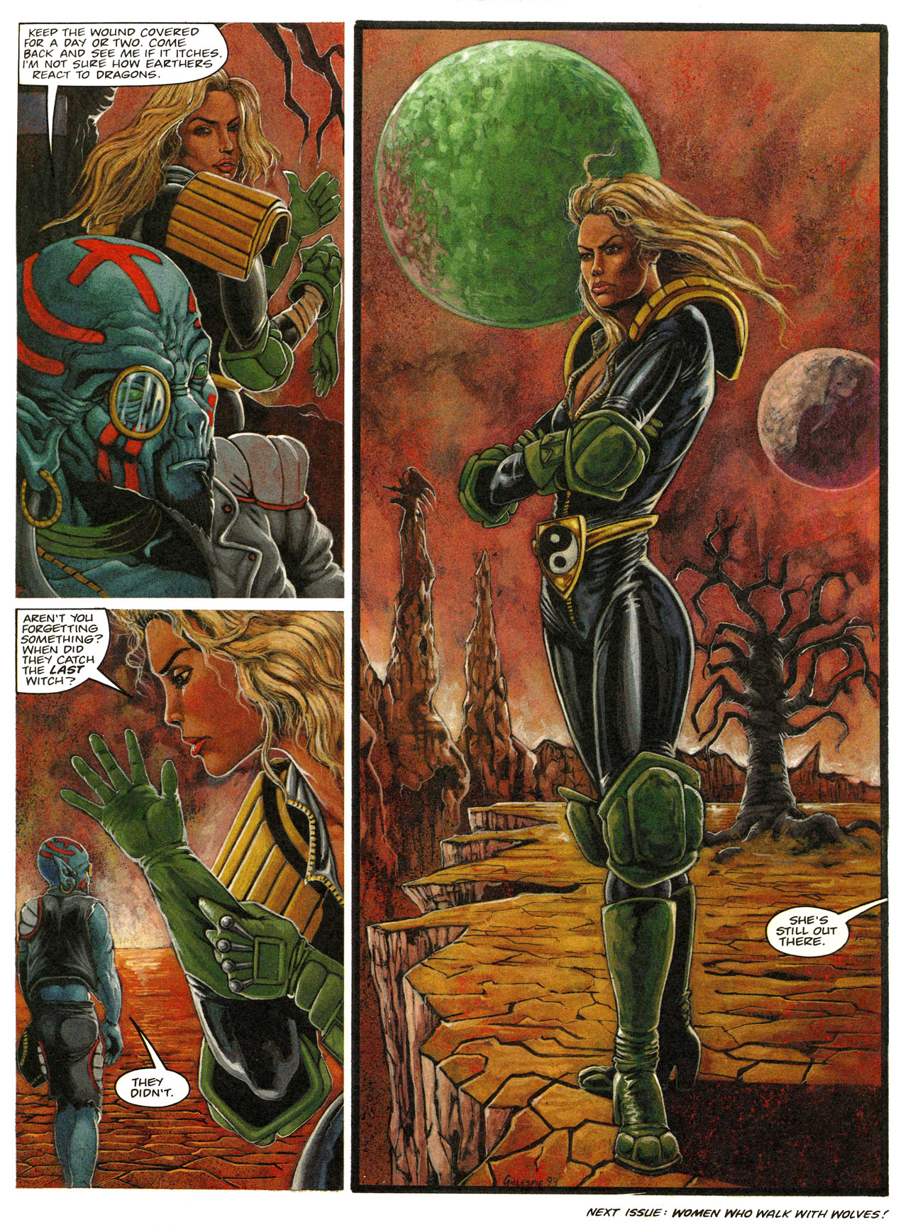 Read online Judge Dredd: The Megazine (vol. 2) comic -  Issue #58 - 50