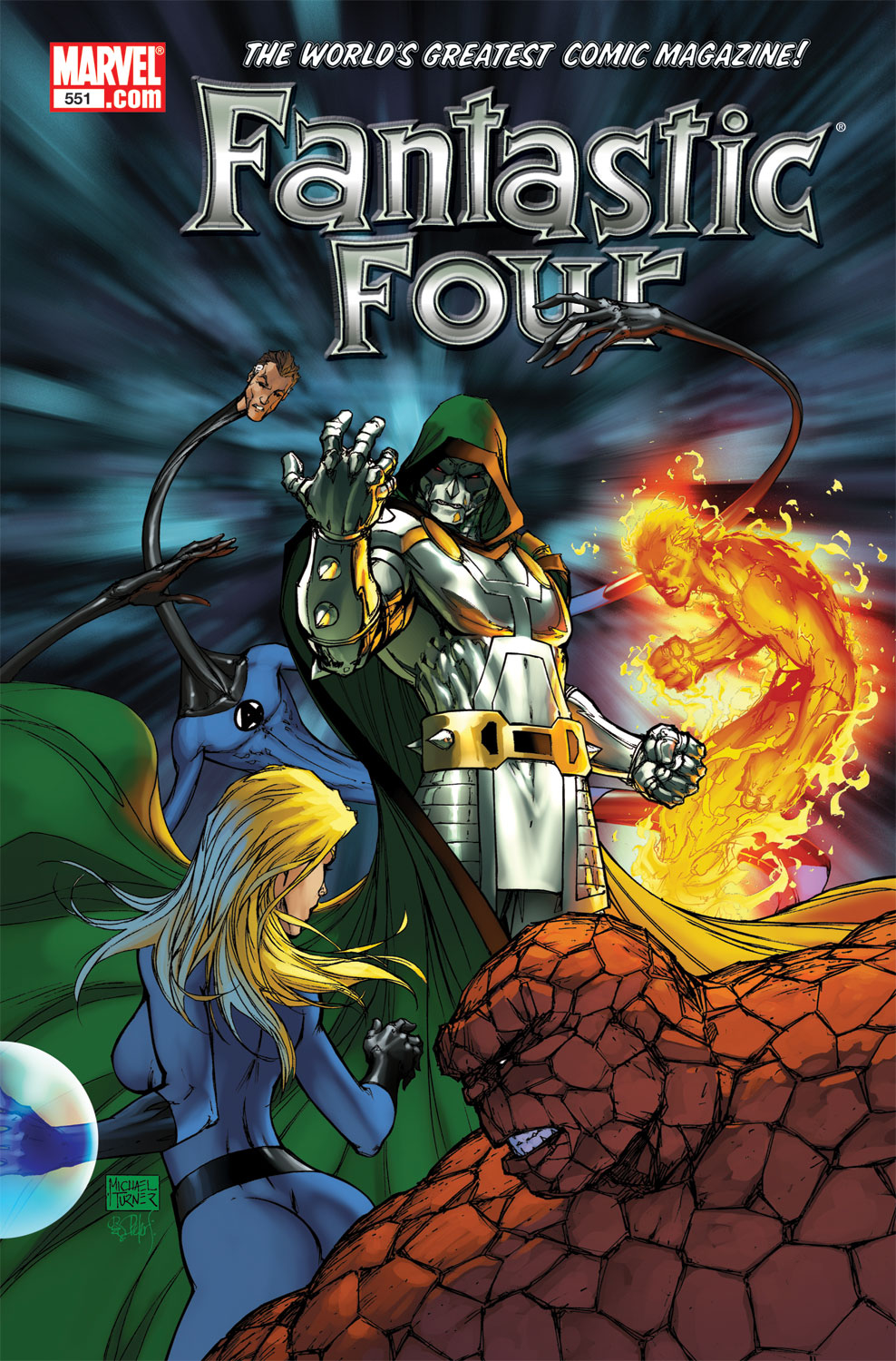 Read online Fantastic Four (1961) comic -  Issue #551 - 1