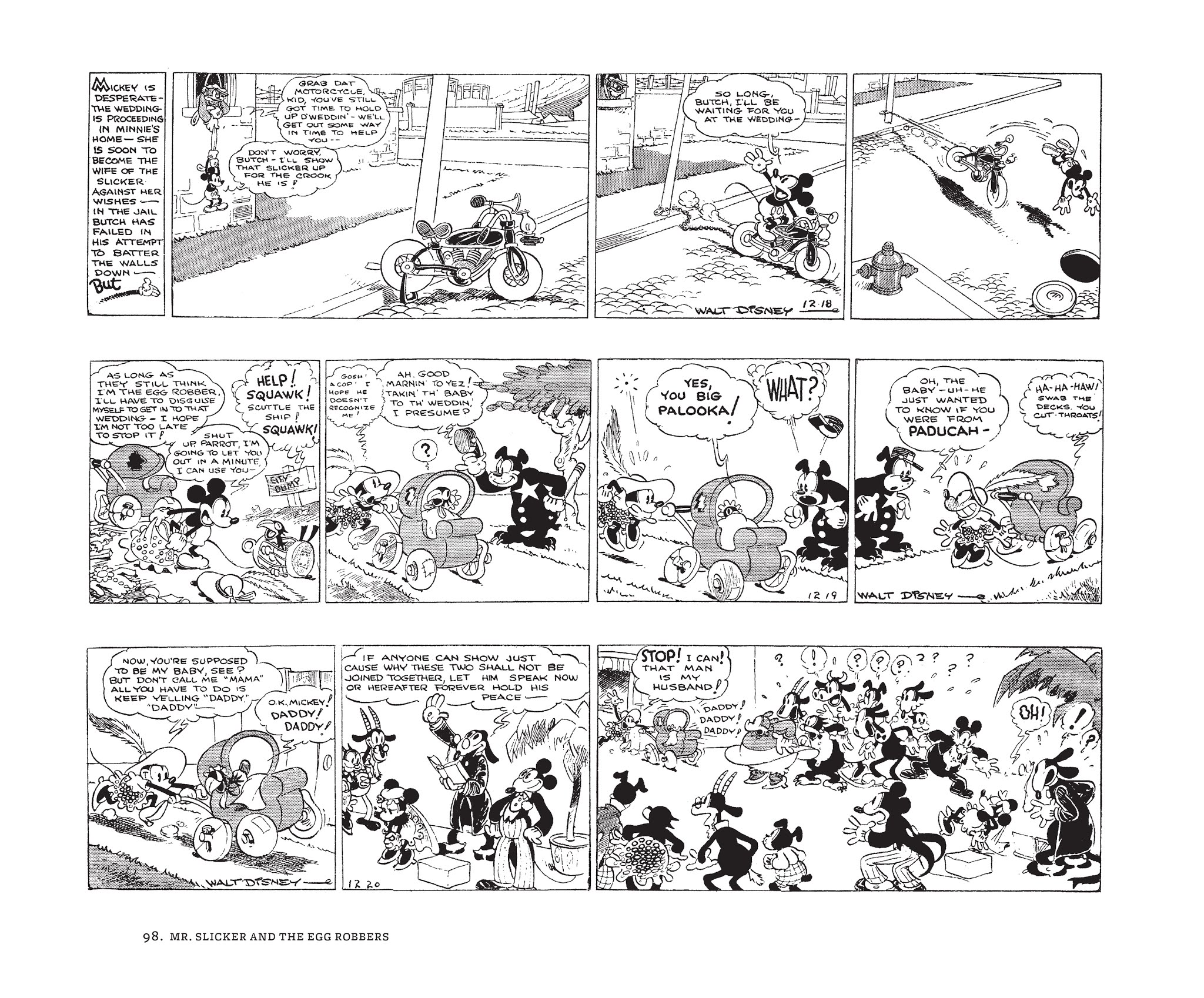 Read online Walt Disney's Mickey Mouse by Floyd Gottfredson comic -  Issue # TPB 1 (Part 1) - 98