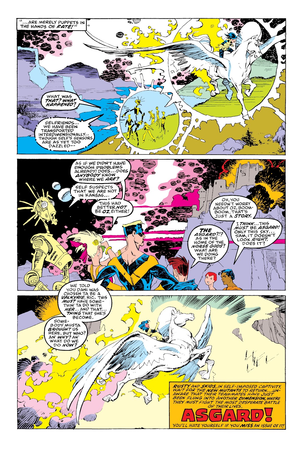 New Mutants Epic Collection issue TPB Curse Of The Valkyries (Part 4) - Page 24