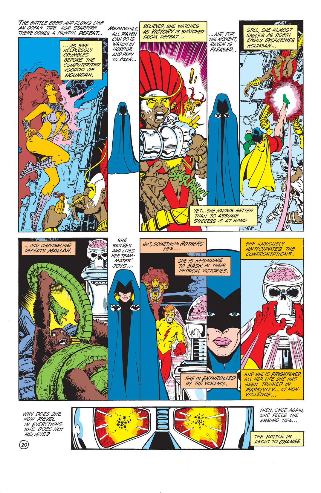 Read online The New Teen Titans (1980) comic -  Issue #31 - 21