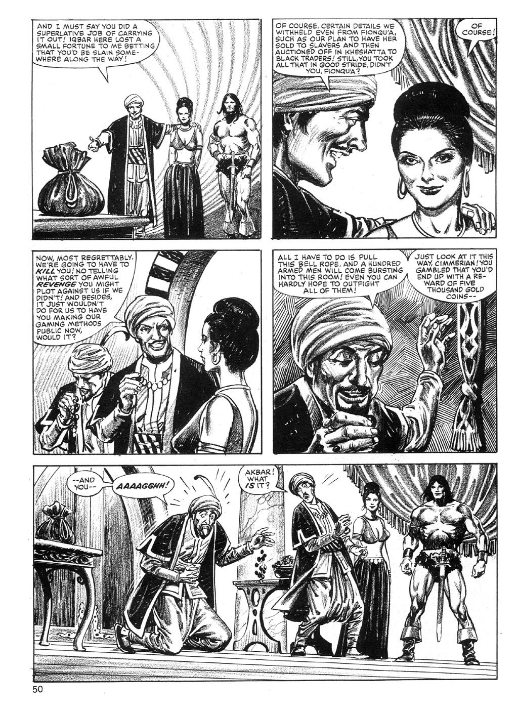 Read online The Savage Sword Of Conan comic -  Issue #89 - 49