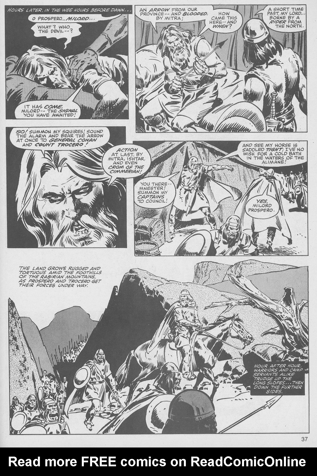 Read online The Savage Sword Of Conan comic -  Issue #49 - 37
