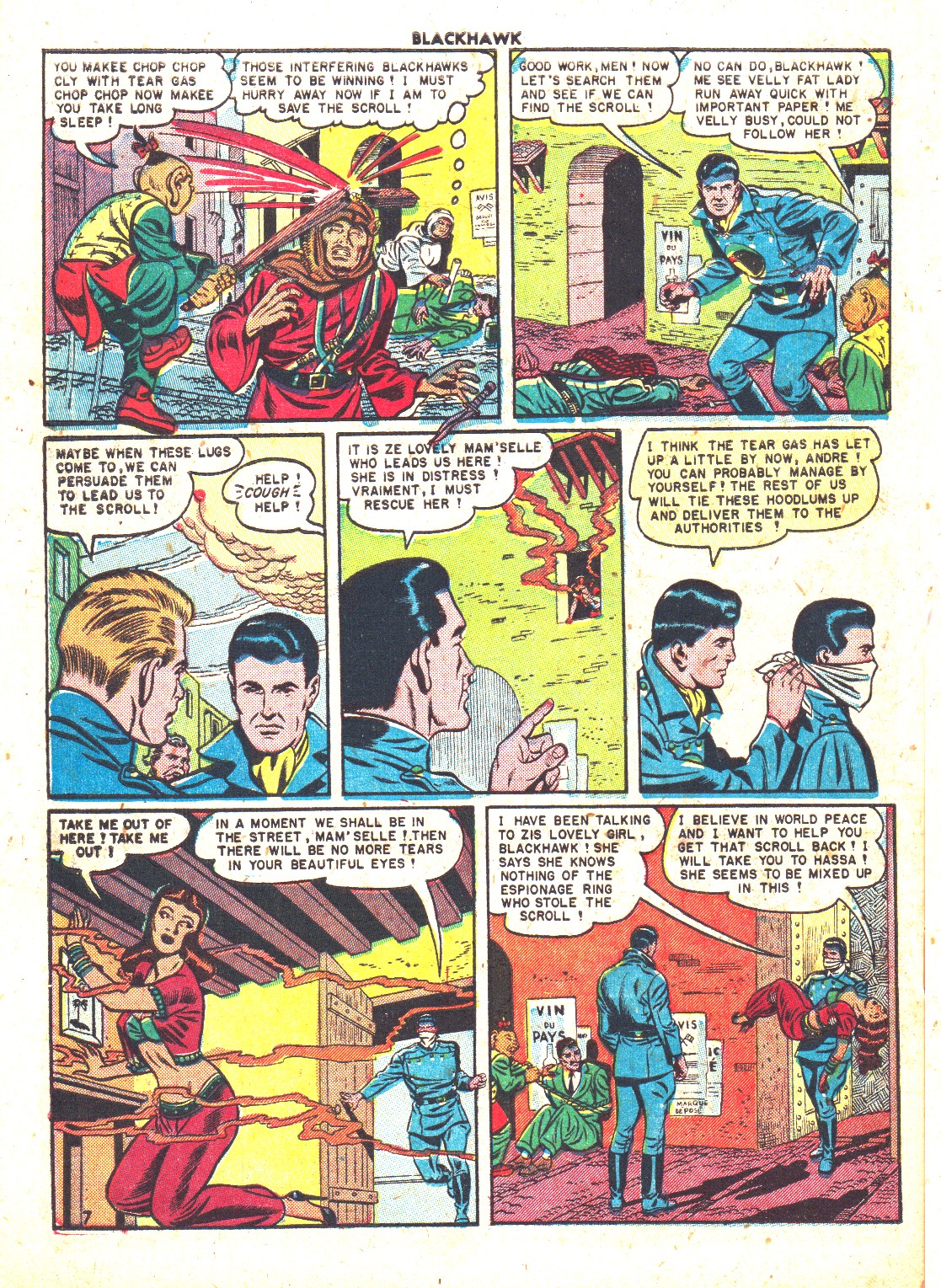Read online Blackhawk (1957) comic -  Issue #37 - 48
