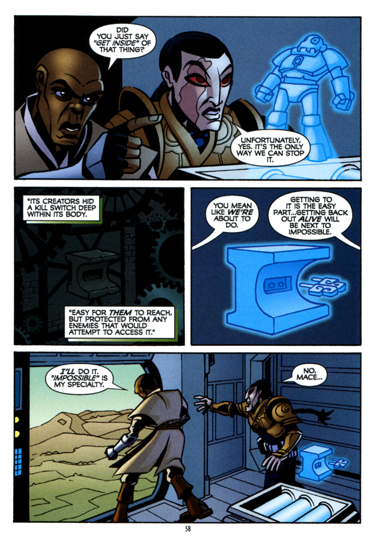 Read online Star Wars: The Clone Wars - The Colossus of Destiny comic -  Issue # Full - 58