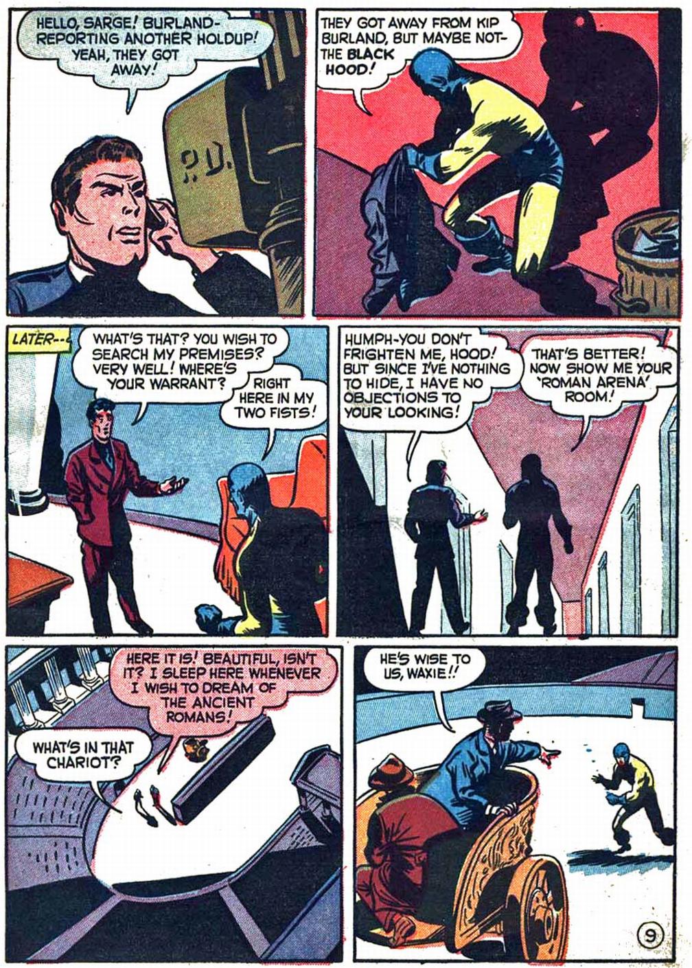 Read online Black Hood Comics comic -  Issue #17 - 11