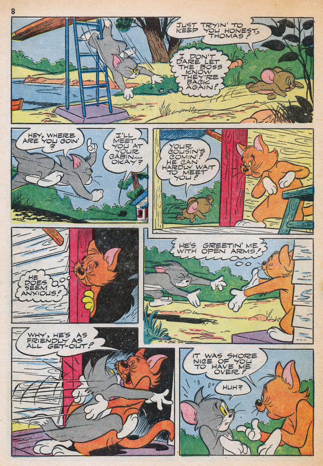 Read online Tom and Jerry's Summer Fun comic -  Issue #2 - 10