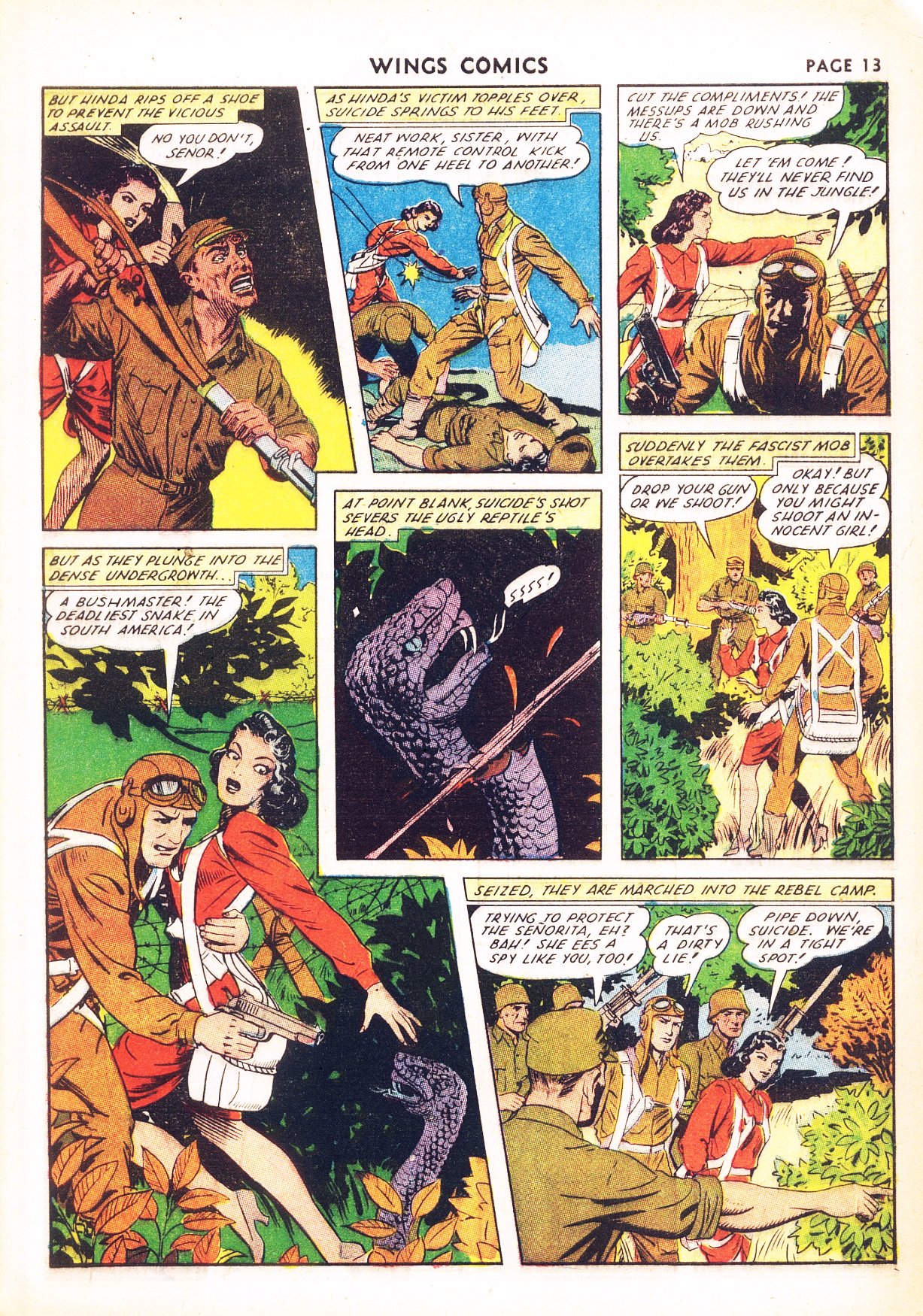 Read online Wings Comics comic -  Issue #26 - 15