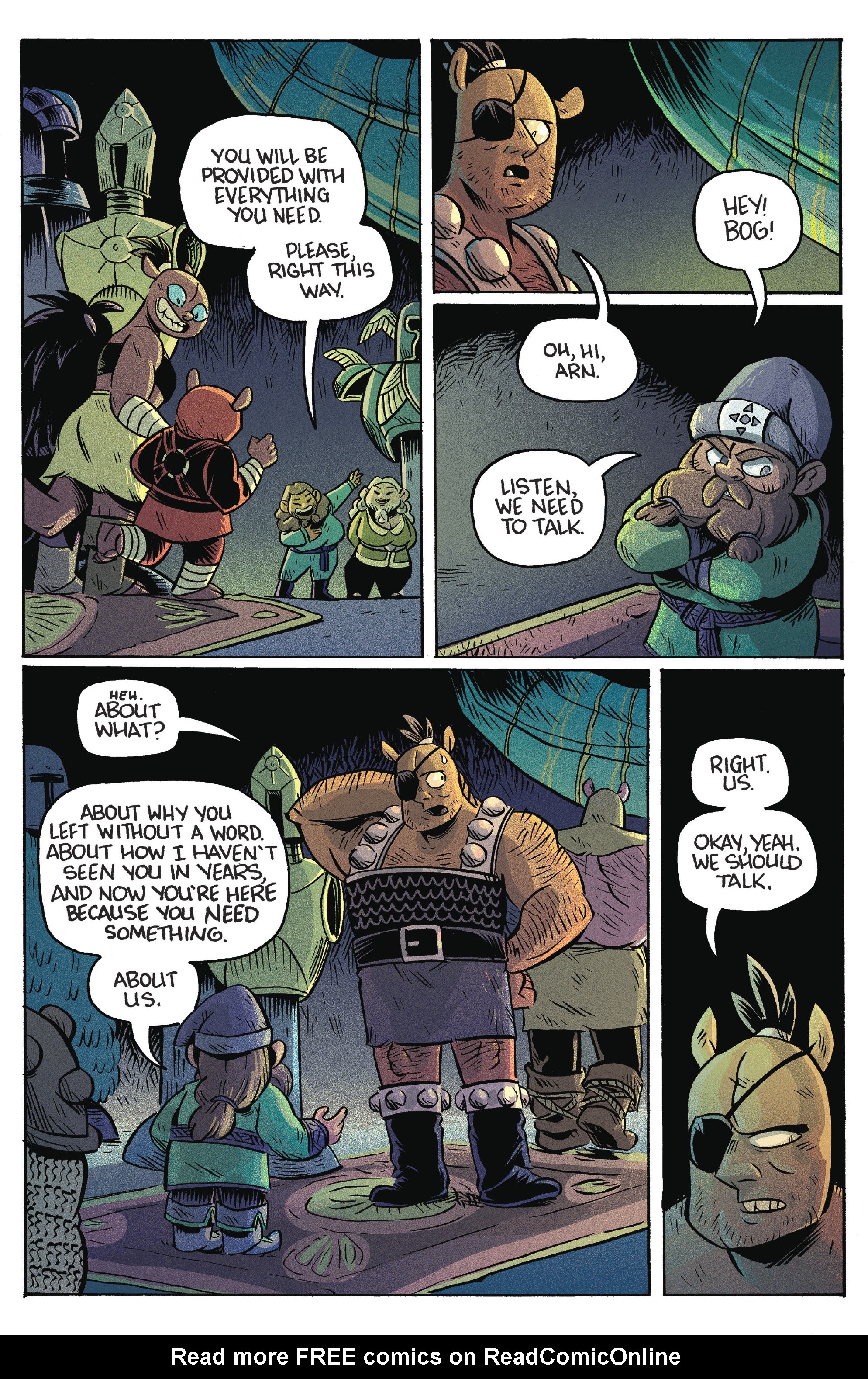 Read online ORCS! comic -  Issue #5 - 6
