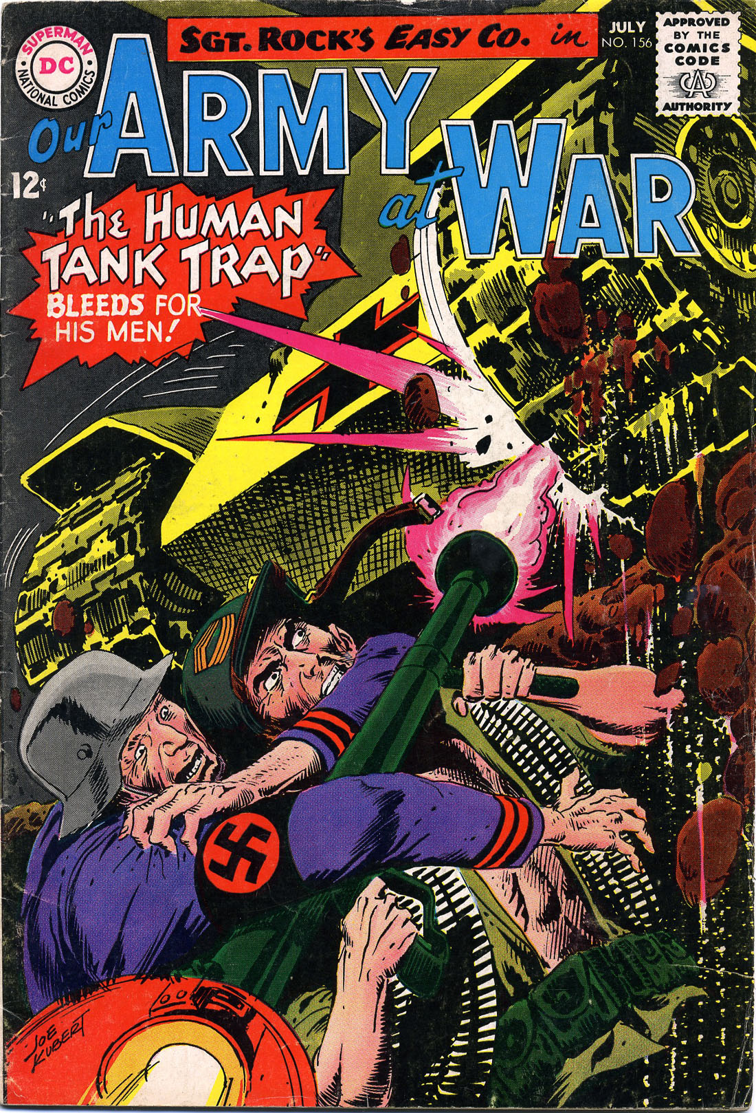 Read online Our Army at War (1952) comic -  Issue #156 - 1
