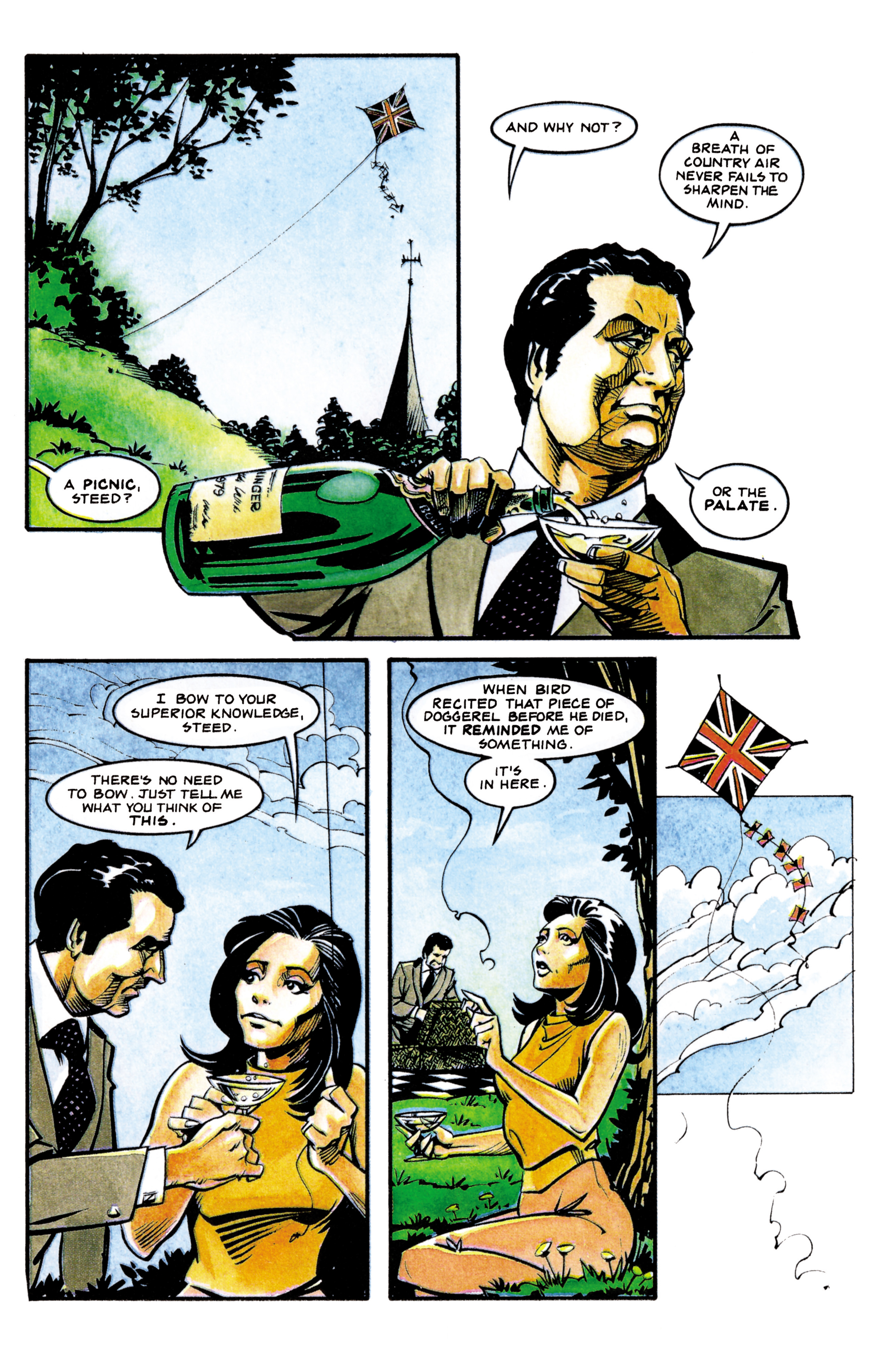 Read online Steed & Mrs. Peel: Golden Game comic -  Issue # Full - 44