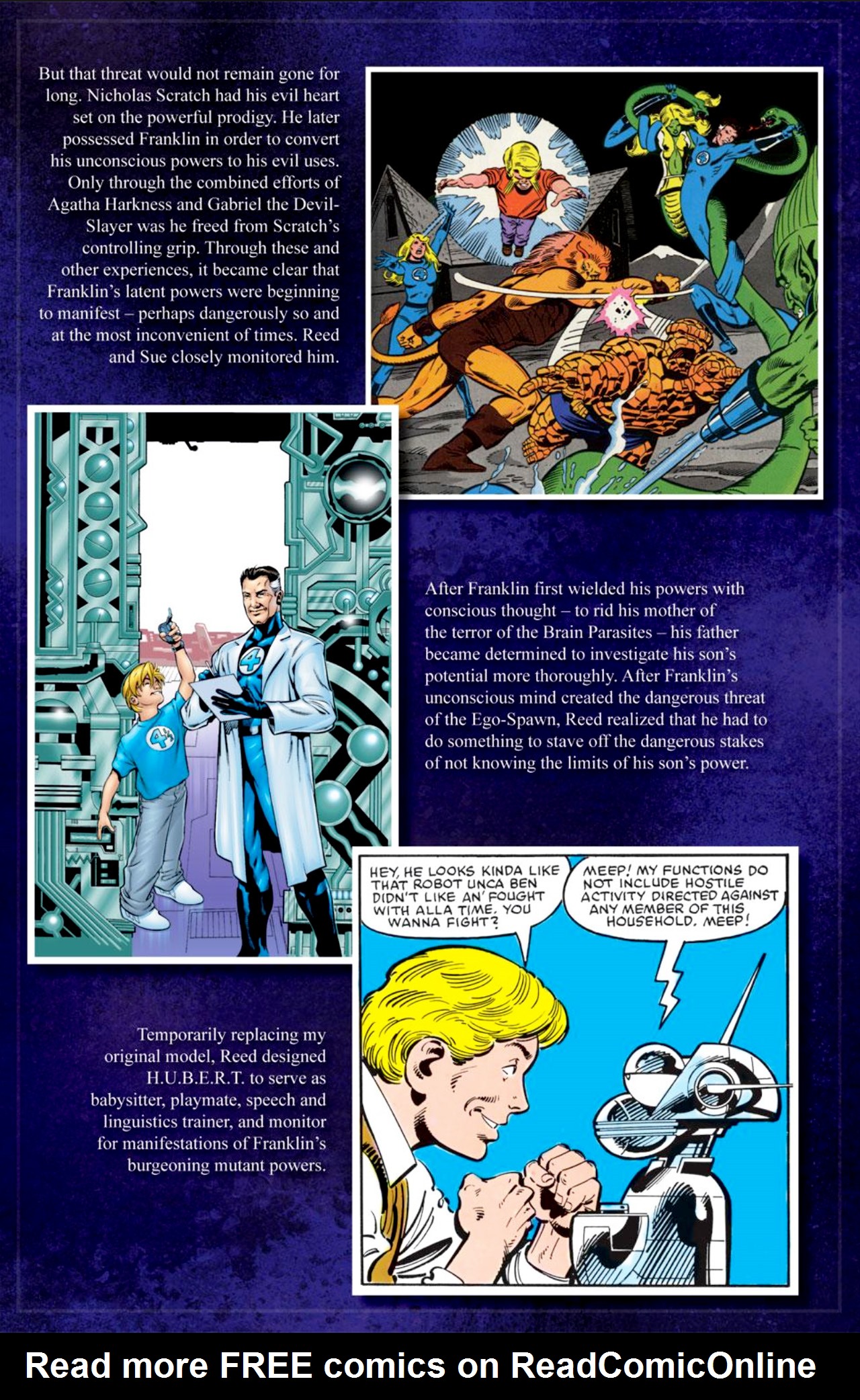 Read online Franklin Richards Saga comic -  Issue # Full - 6