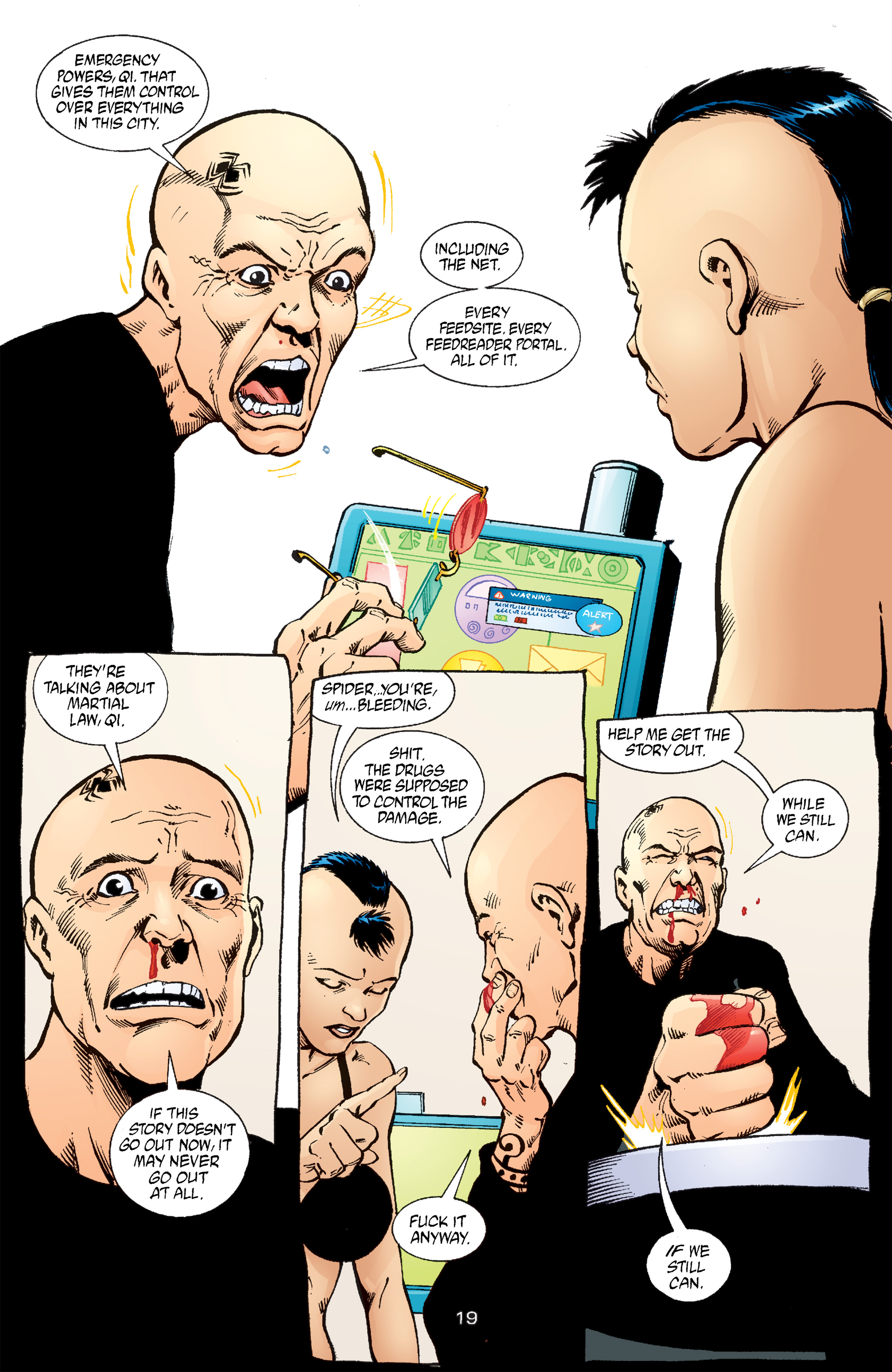 Read online Transmetropolitan comic -  Issue #54 - 20