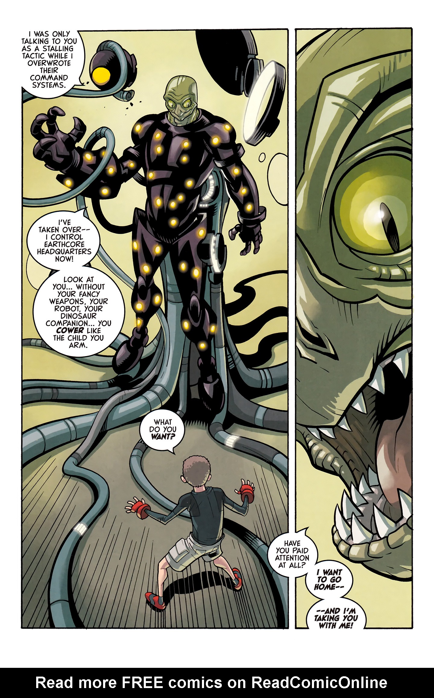 Read online Super Dinosaur (2011) comic -  Issue #10 - 22