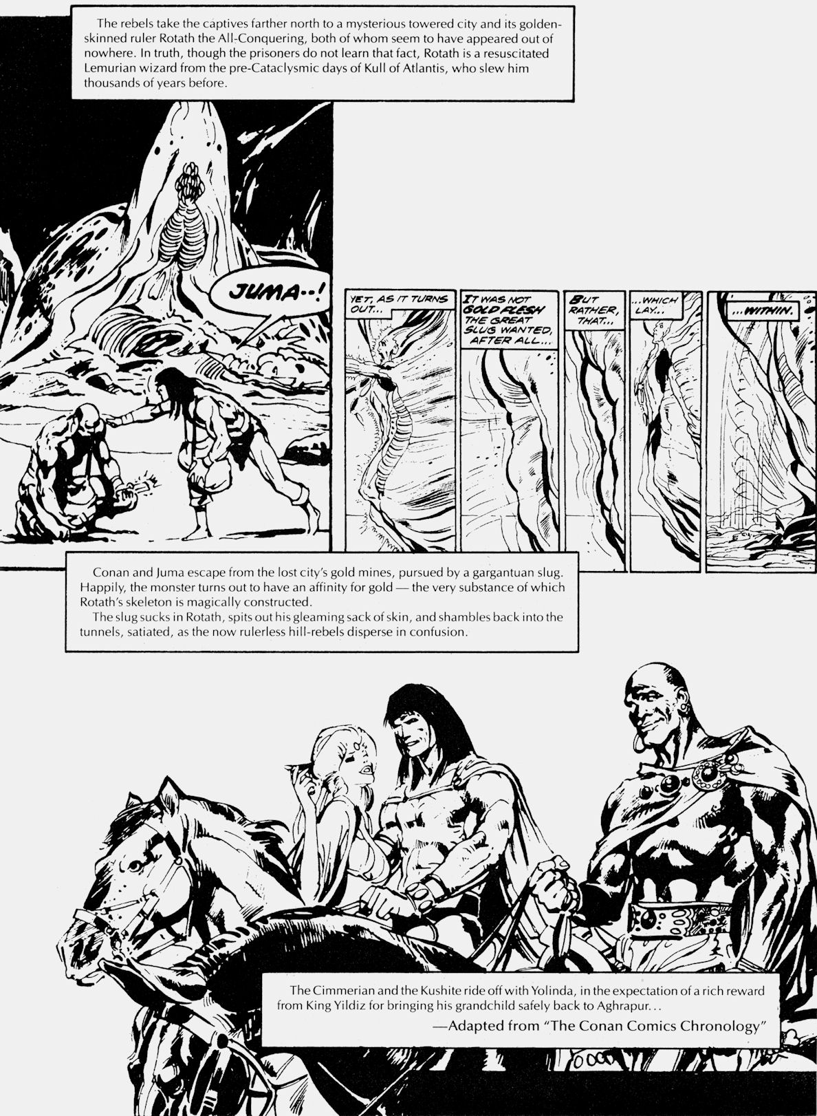 Read online Conan Saga comic -  Issue #76 - 33