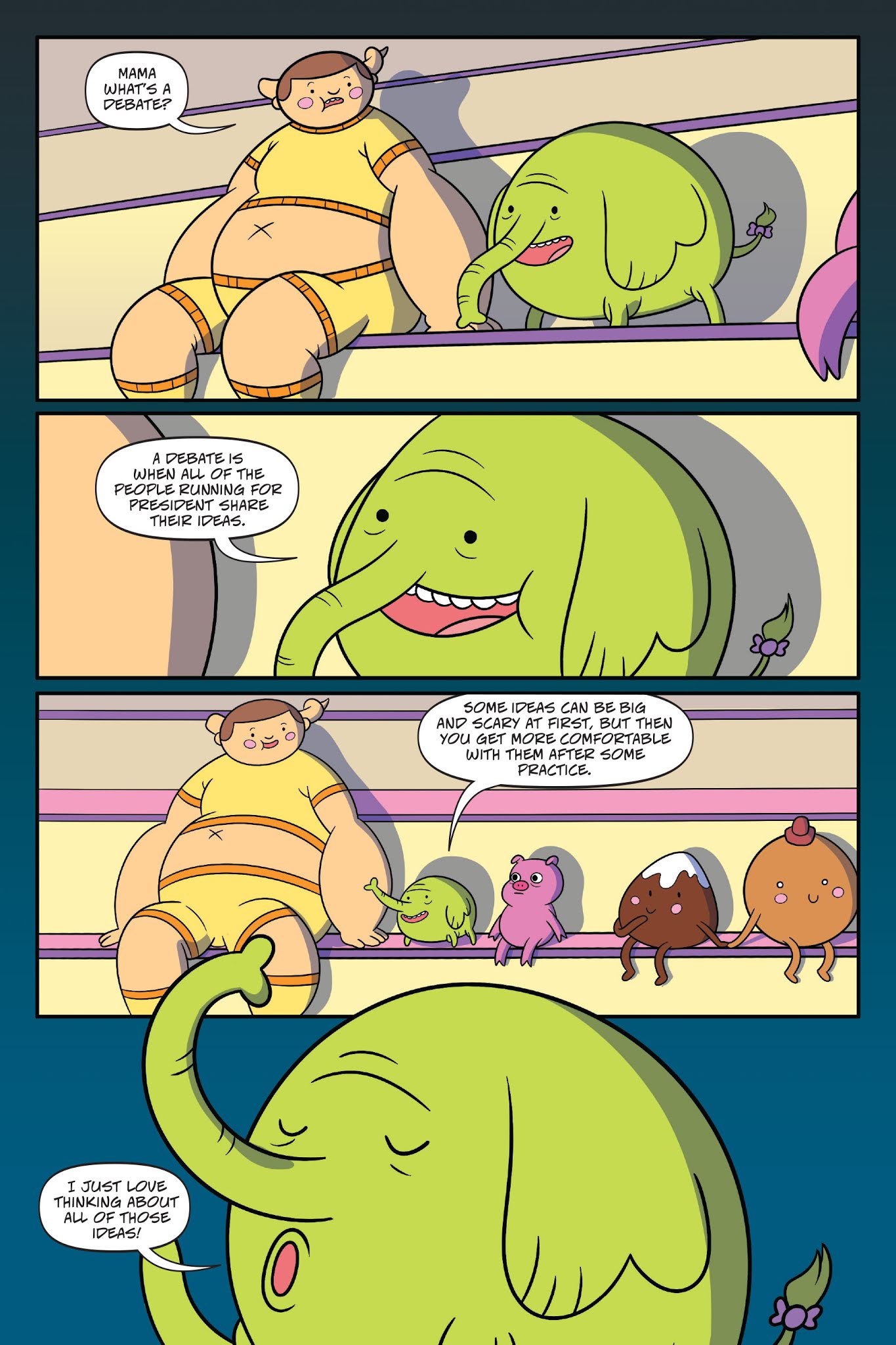 Read online Adventure Time: President Bubblegum comic -  Issue # TPB - 28