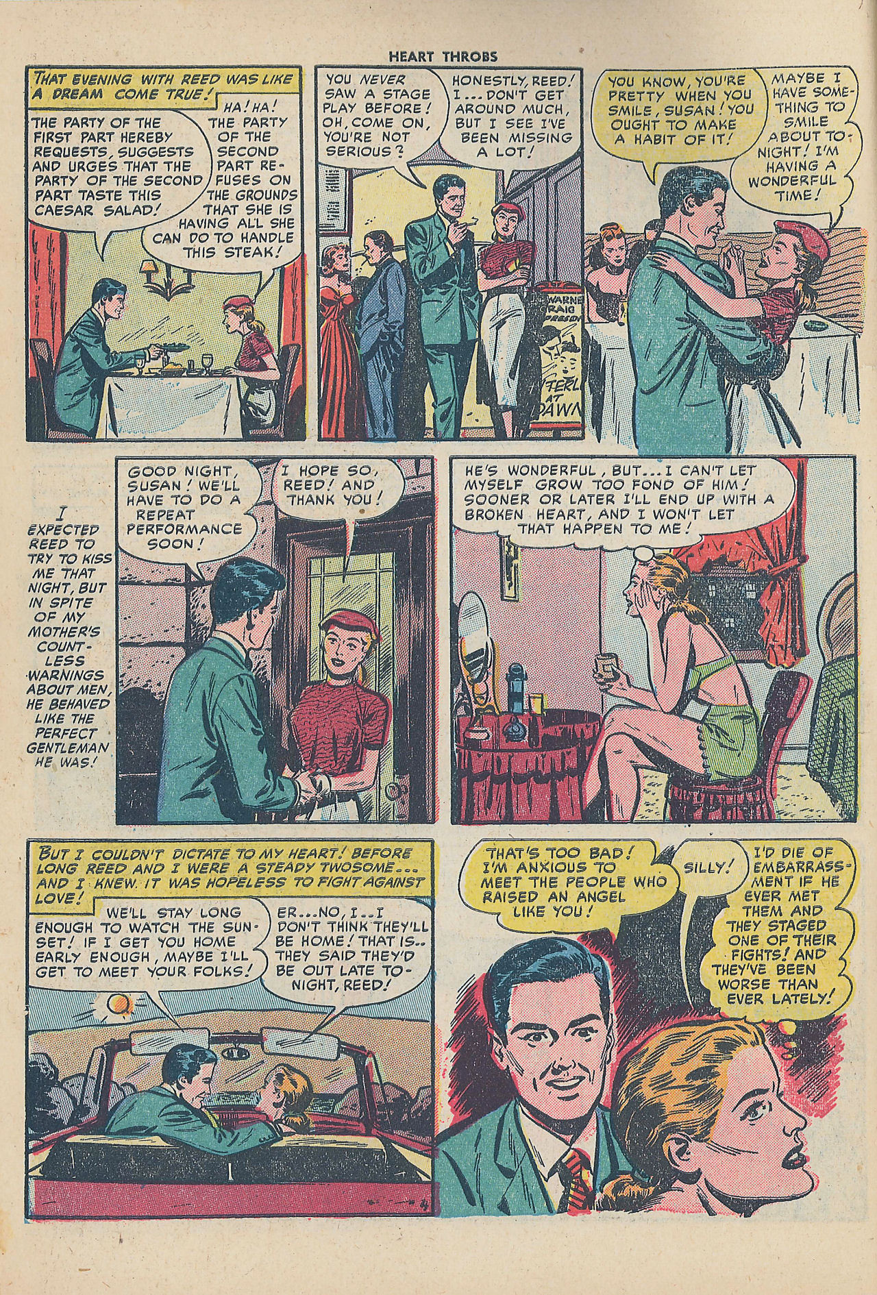 Read online Heart Throbs comic -  Issue #17 - 6