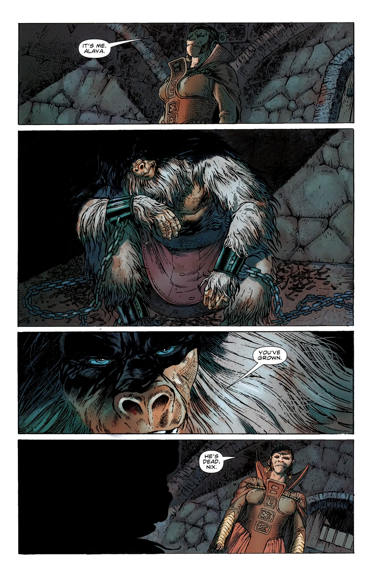 Read online Planet of the Apes (2011) comic -  Issue #2 - 5