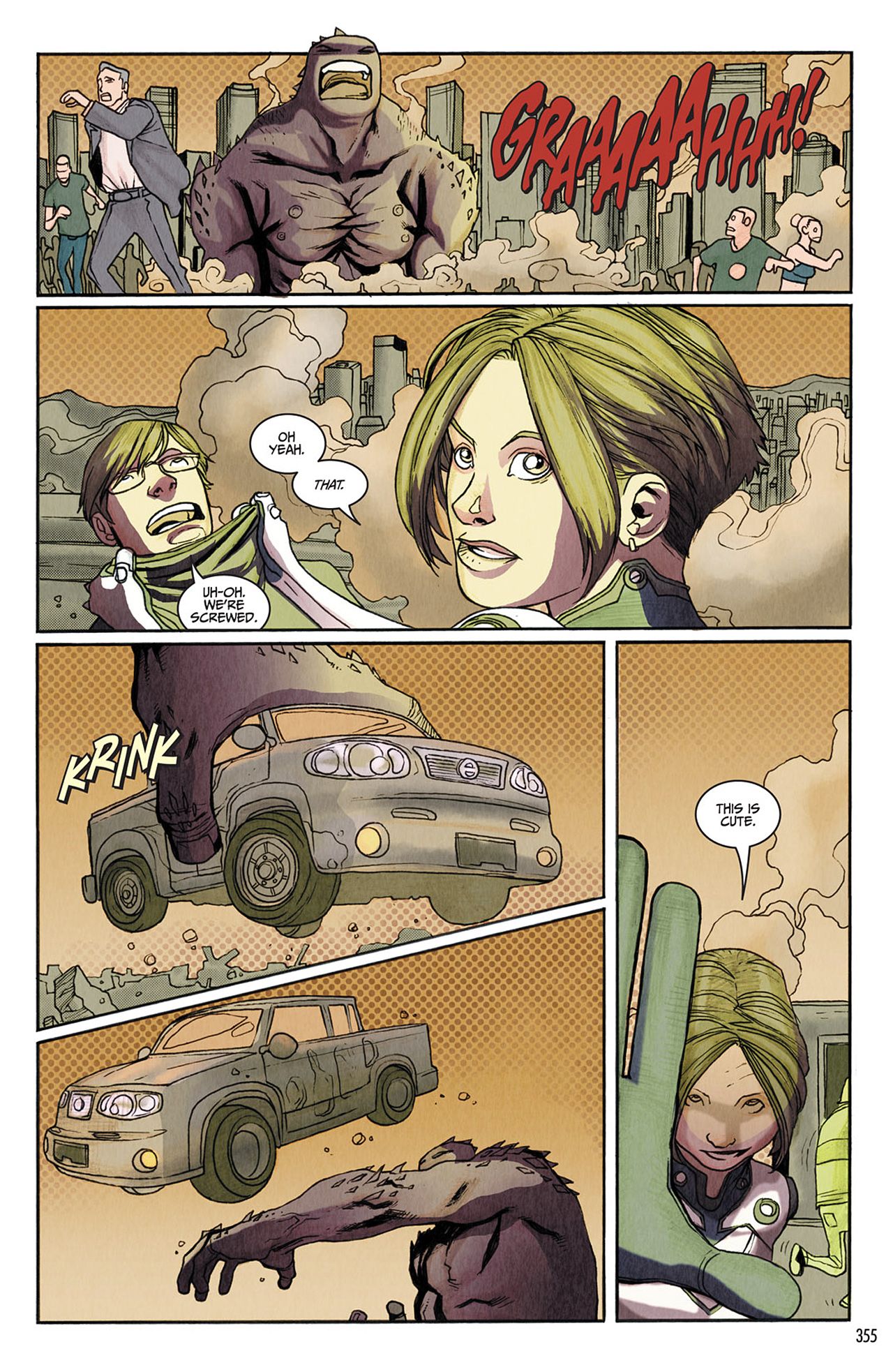 Read online PopGun comic -  Issue # Vol. 1 - 347
