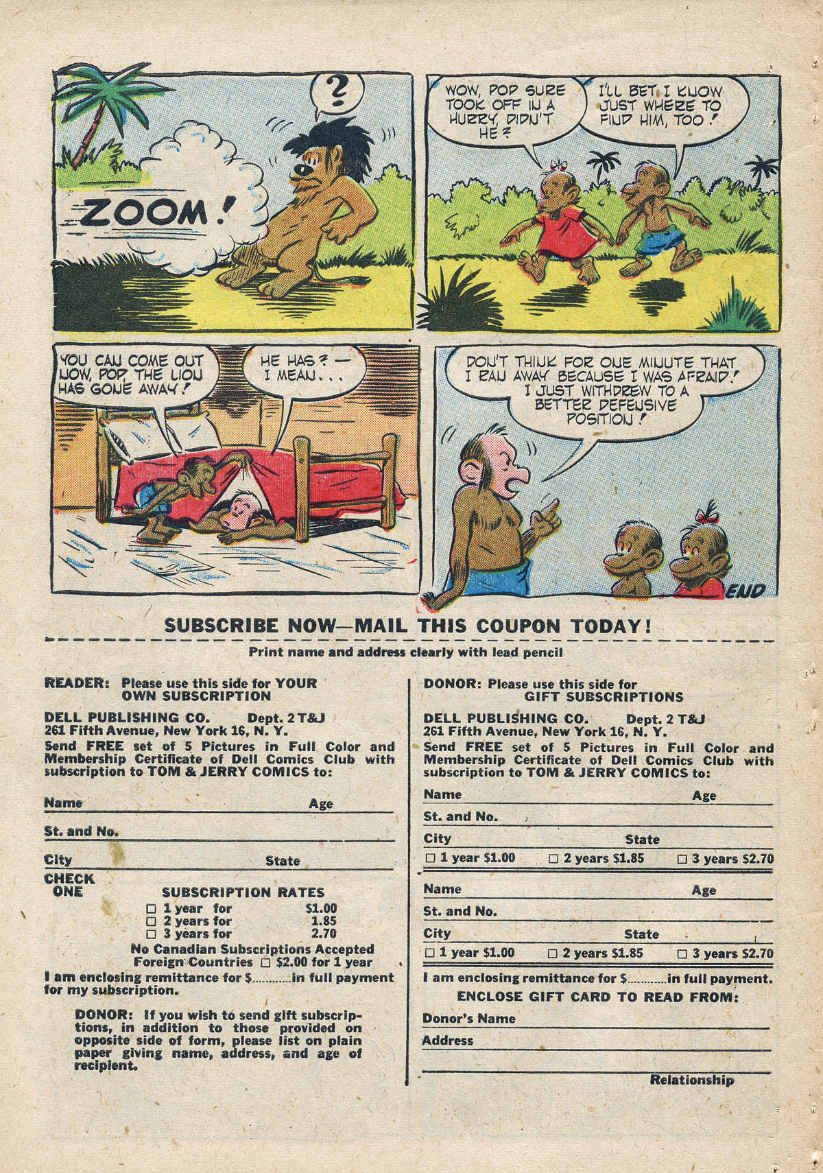 Read online Tom & Jerry Comics comic -  Issue #79 - 50
