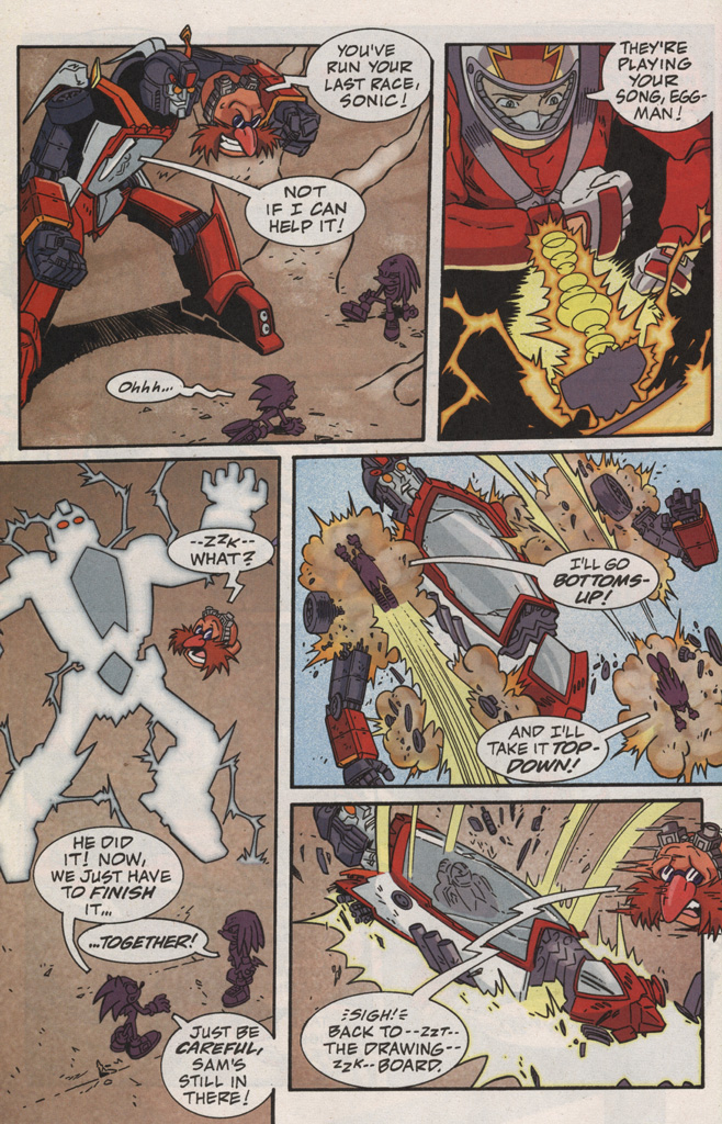 Read online Sonic X comic -  Issue #20 - 32