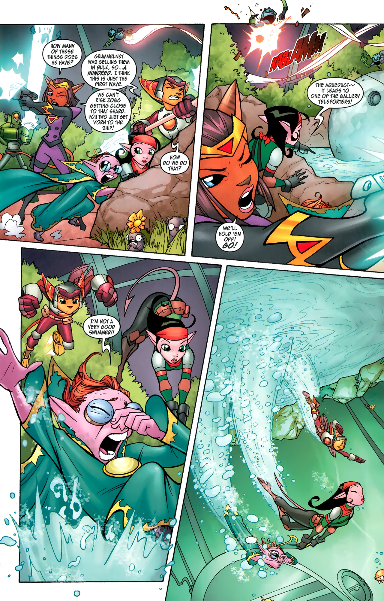 Read online Ratchet & Clank comic -  Issue #6 - 10