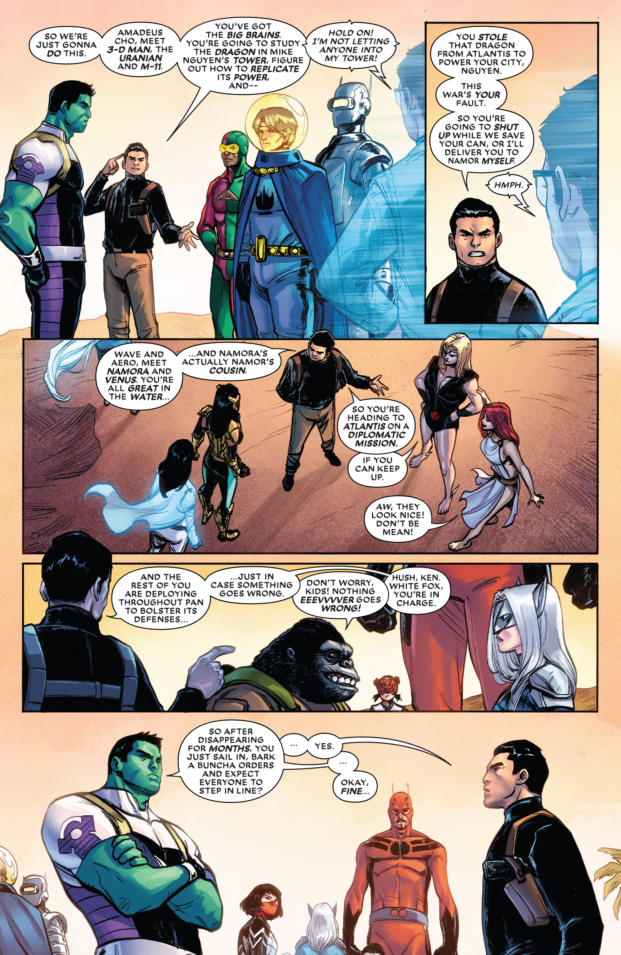 Read online Atlantis Attacks comic -  Issue #2 - 6