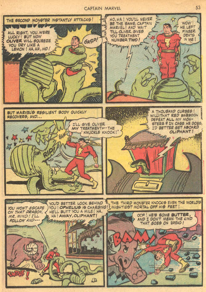 Read online Captain Marvel Adventures comic -  Issue #29 - 53