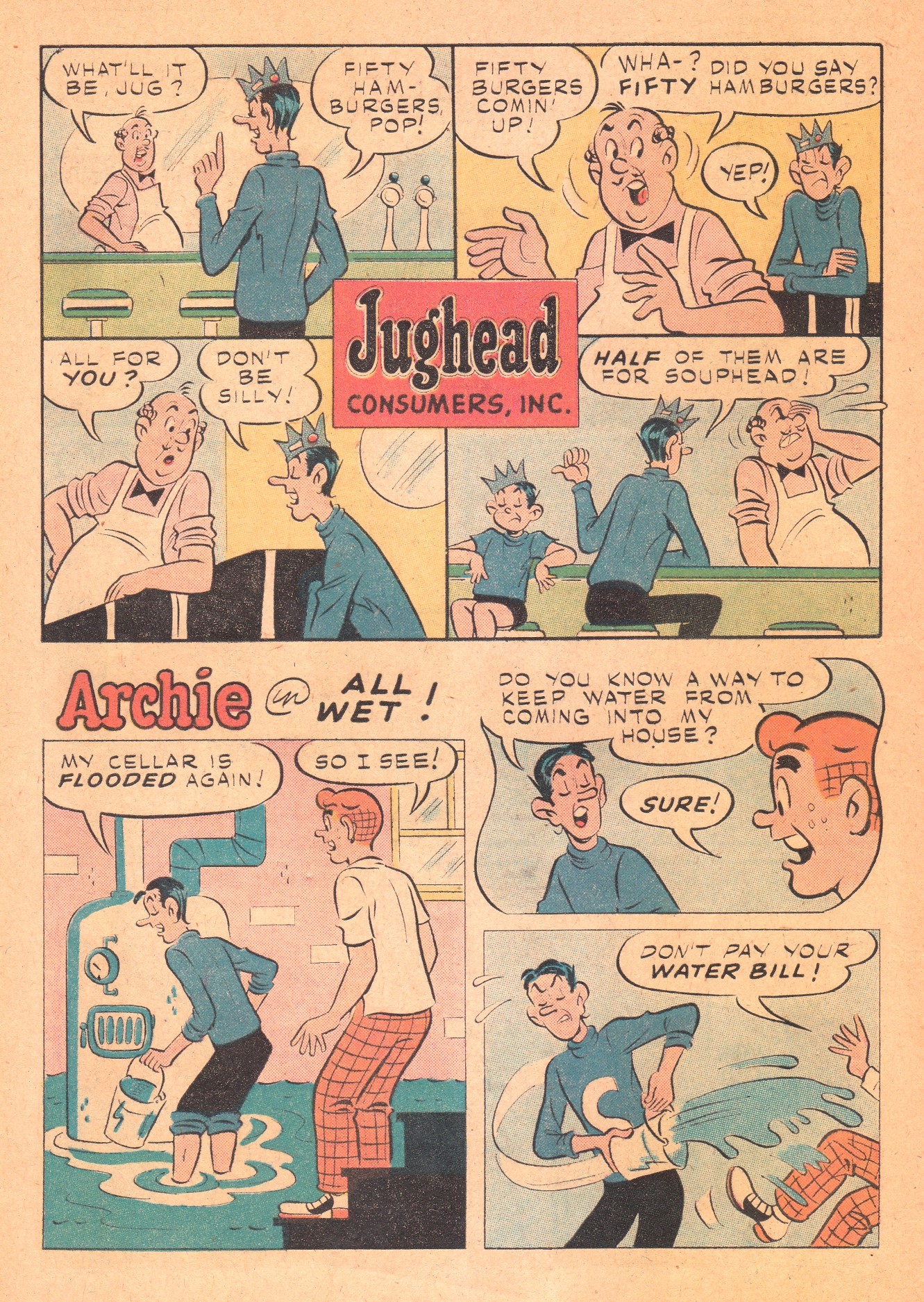Read online Archie's Pal Jughead comic -  Issue #50 - 8