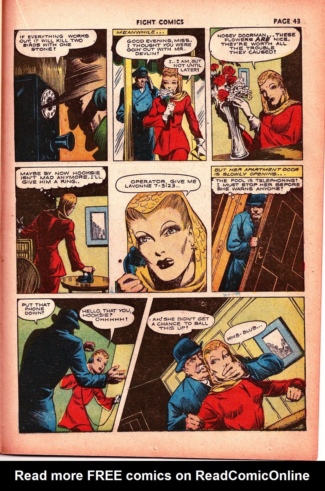 Read online Fight Comics comic -  Issue #26 - 45